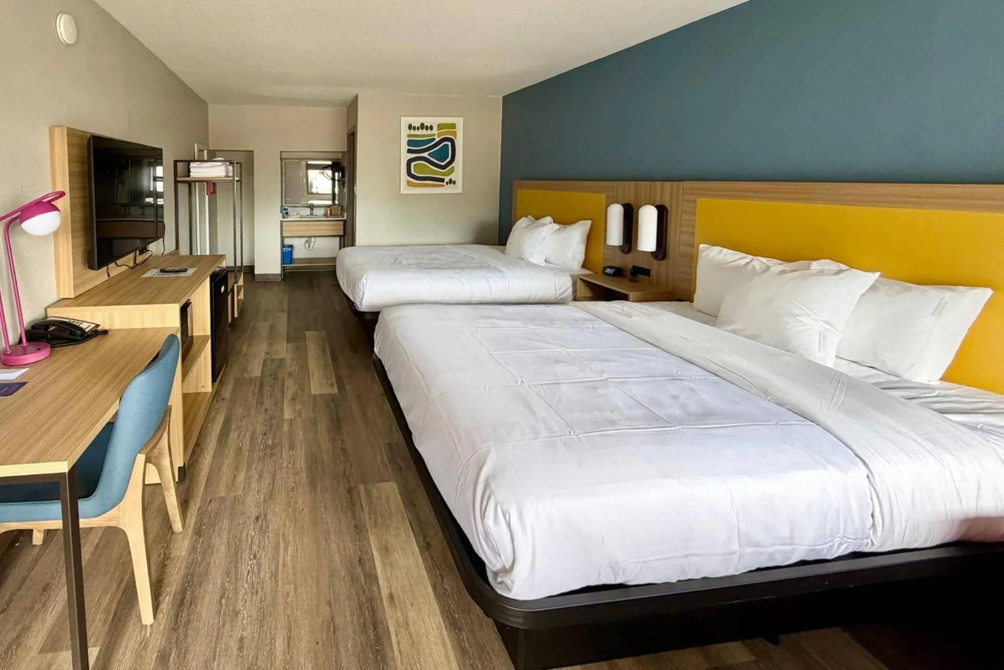 Bedroom, Bed in Park Inn by Radisson, Weldon - Roanoke Rapids