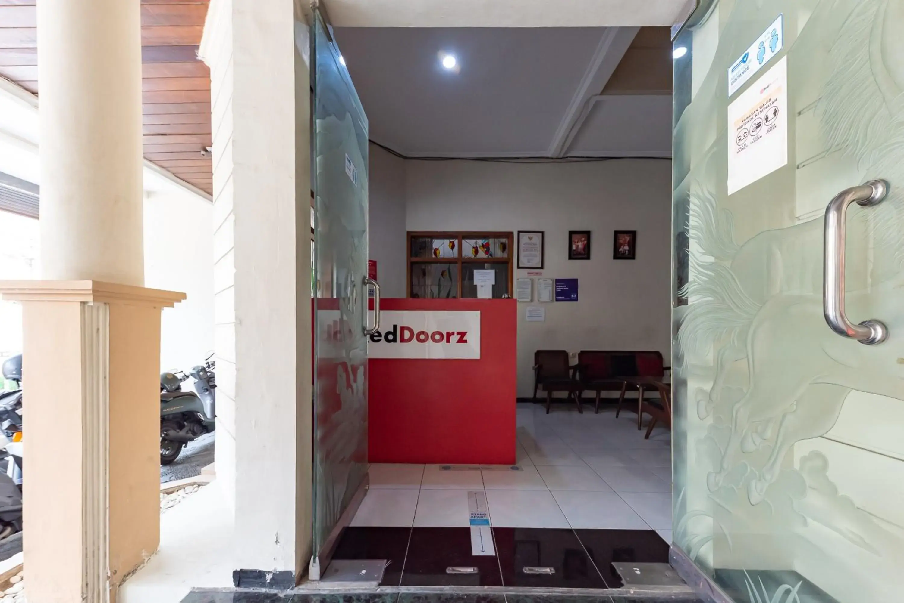 Lobby or reception in RedDoorz @ Soekarno Hatta Indah Lobby or reception in RedDoorz @ Soekarno Hatta Indah