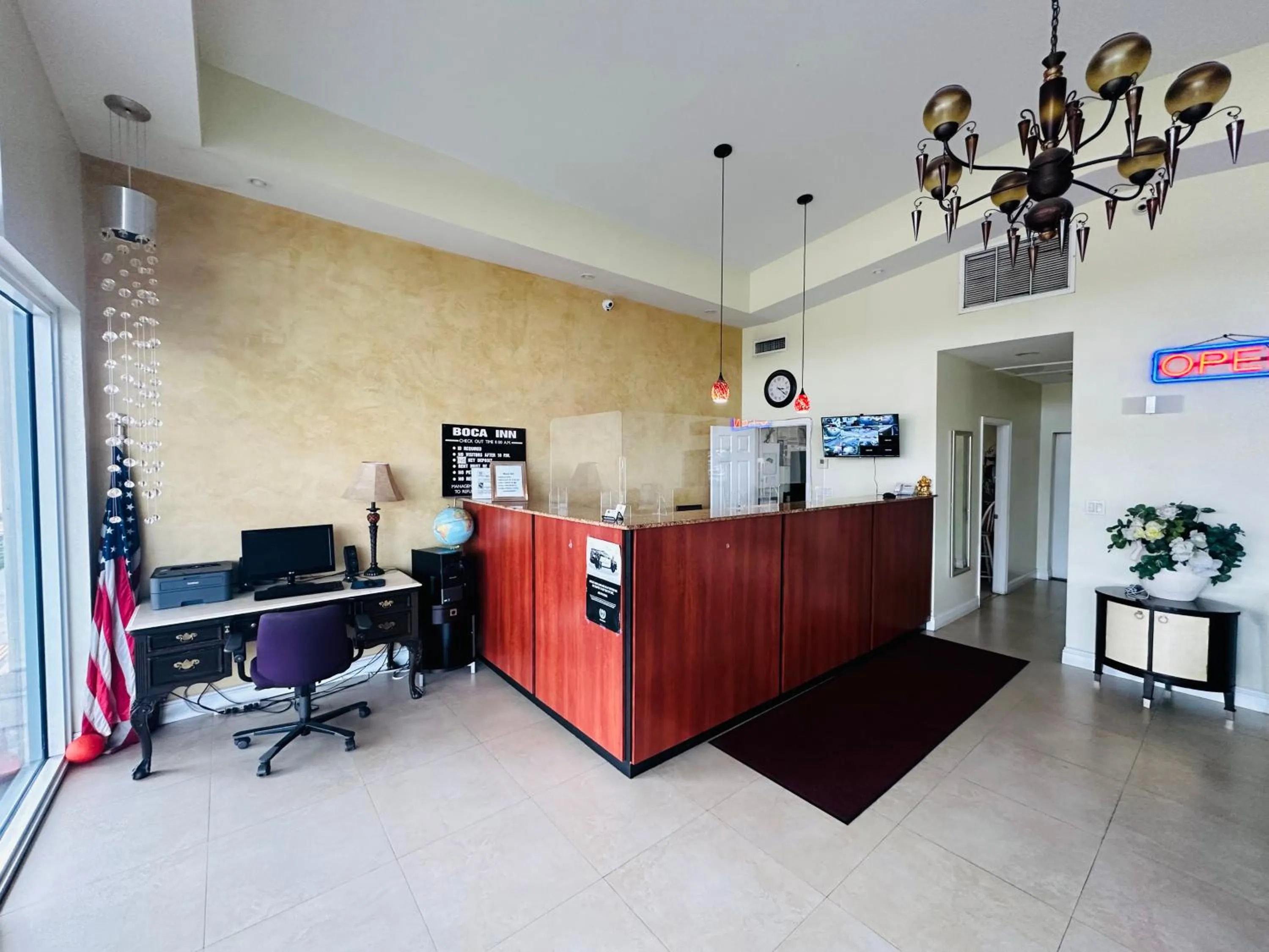 Lobby or reception in Boca Inn