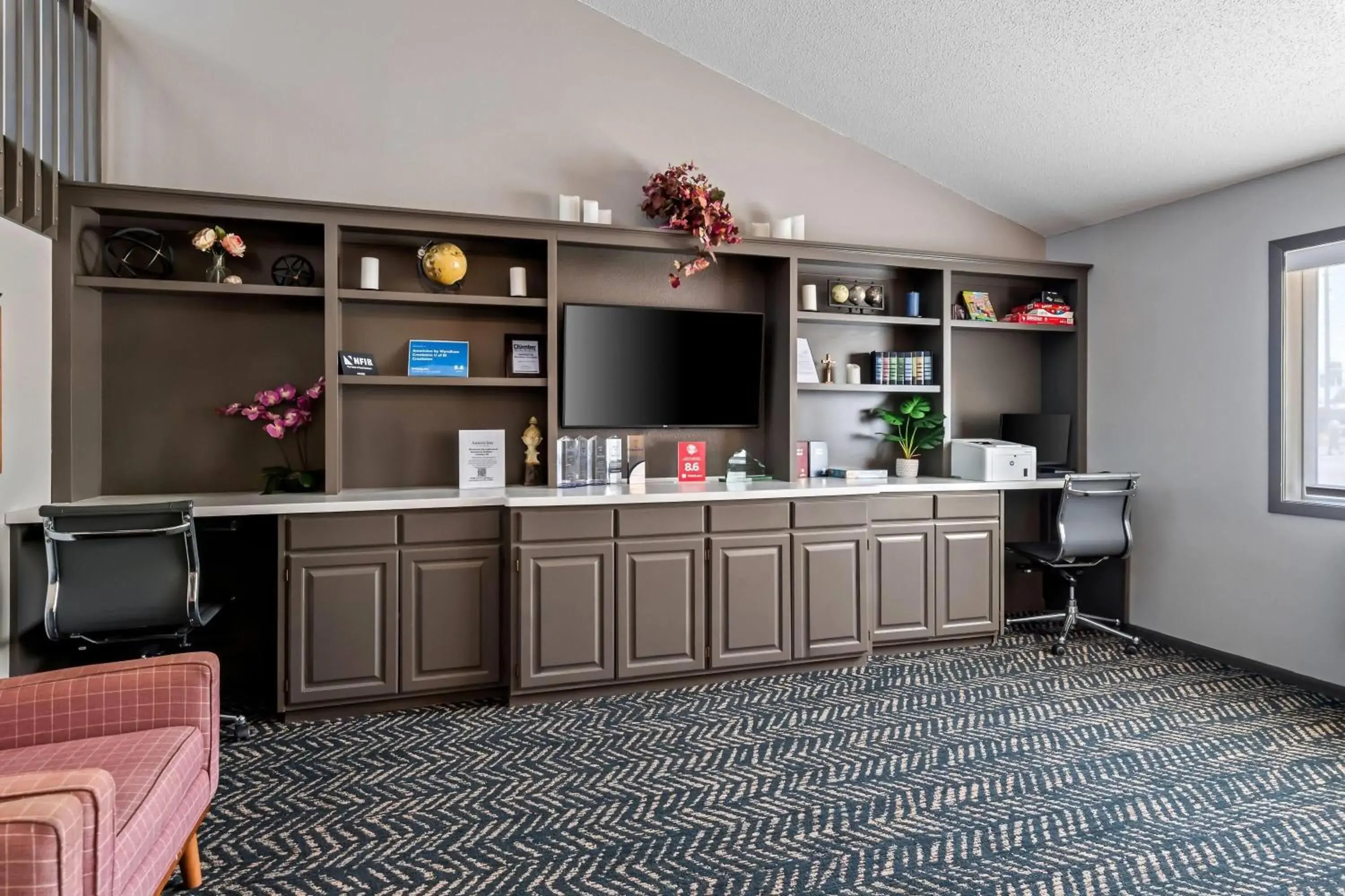 Lobby or reception in AmericInn by Wyndham Crookston U of M Crookston Lobby or reception in AmericInn by Wyndham Crookston U of M Crookston