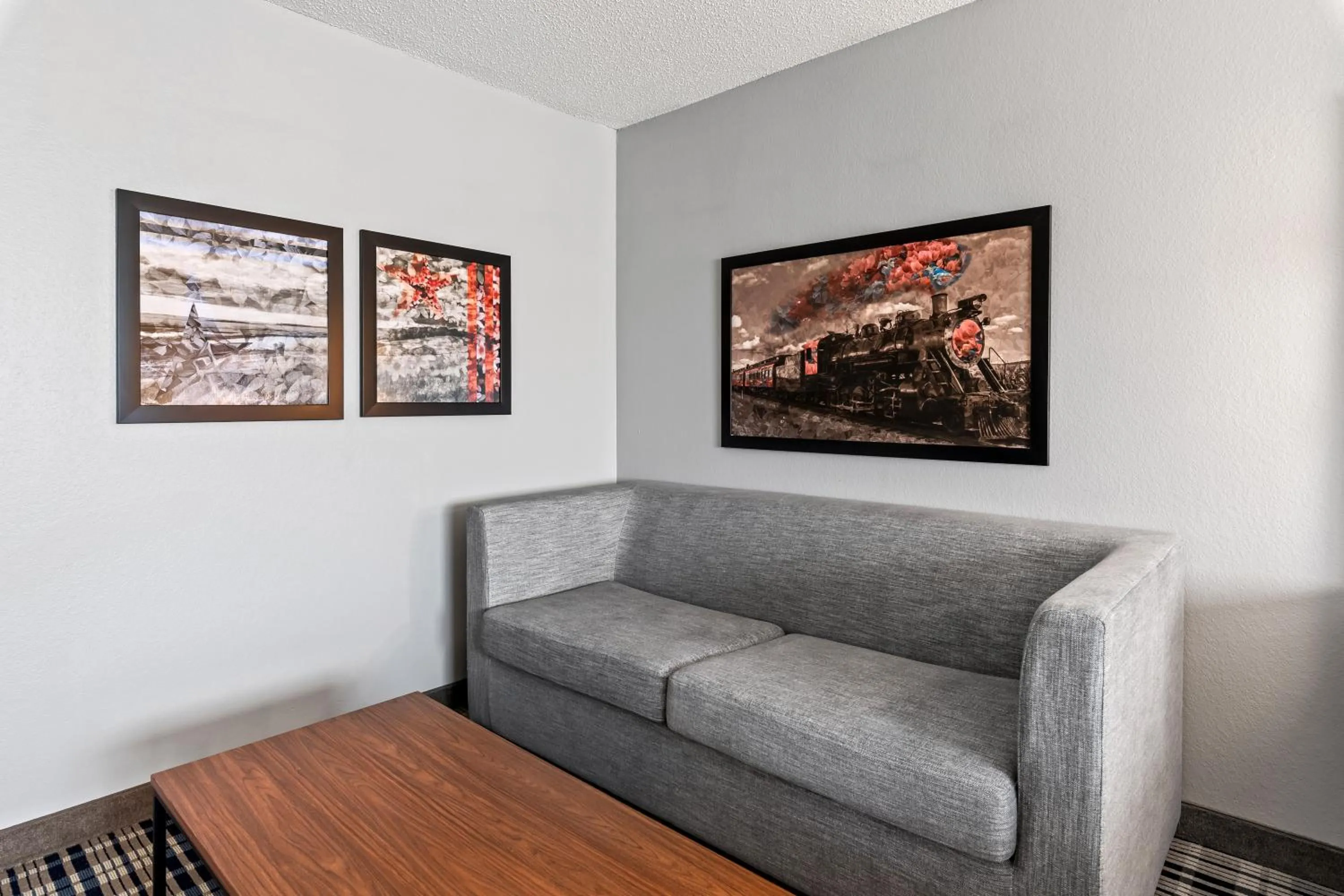 Seating area in AmericInn by Wyndham Crookston U of M Crookston