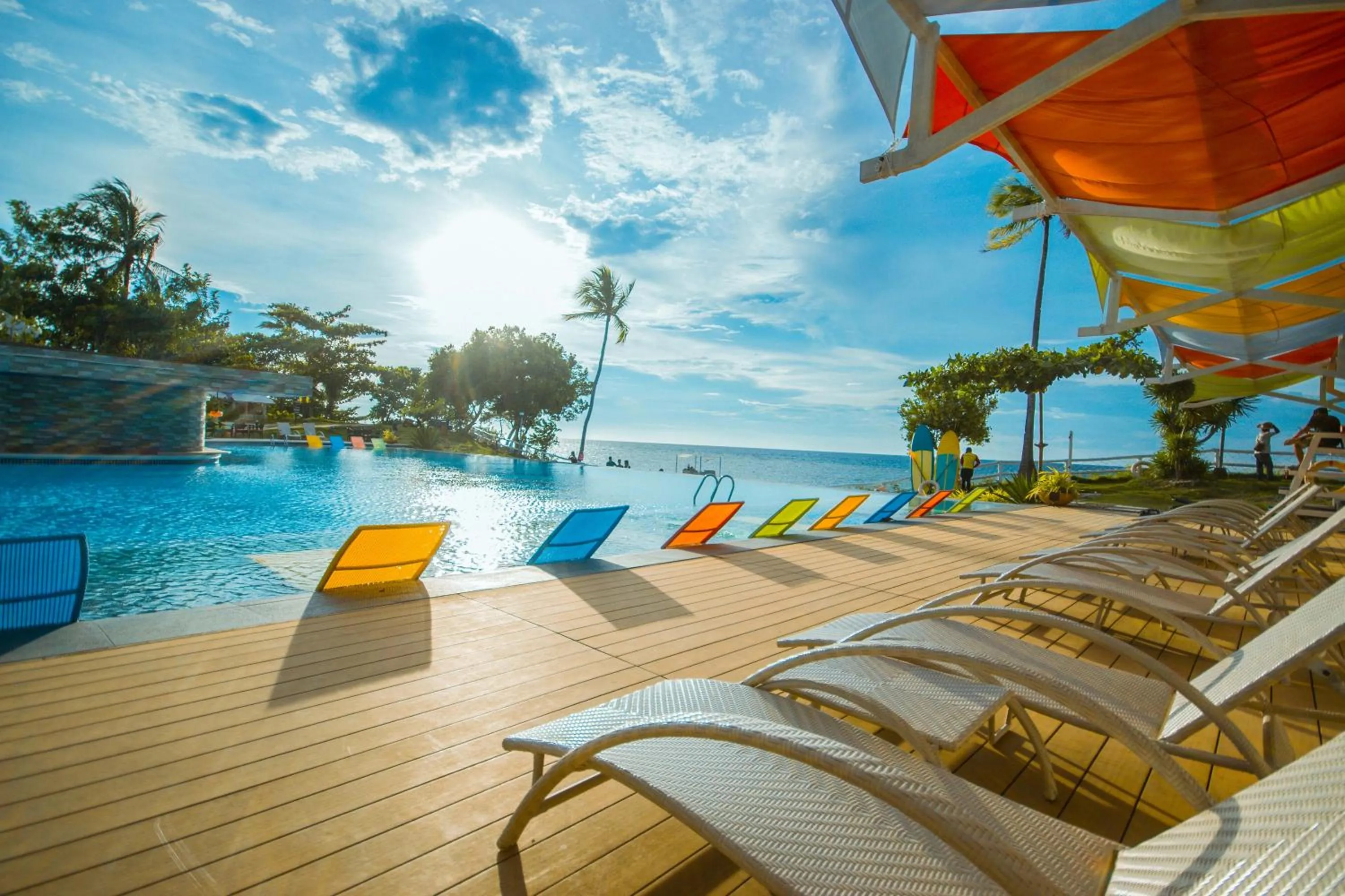 Pool view in Maayo San Remigio