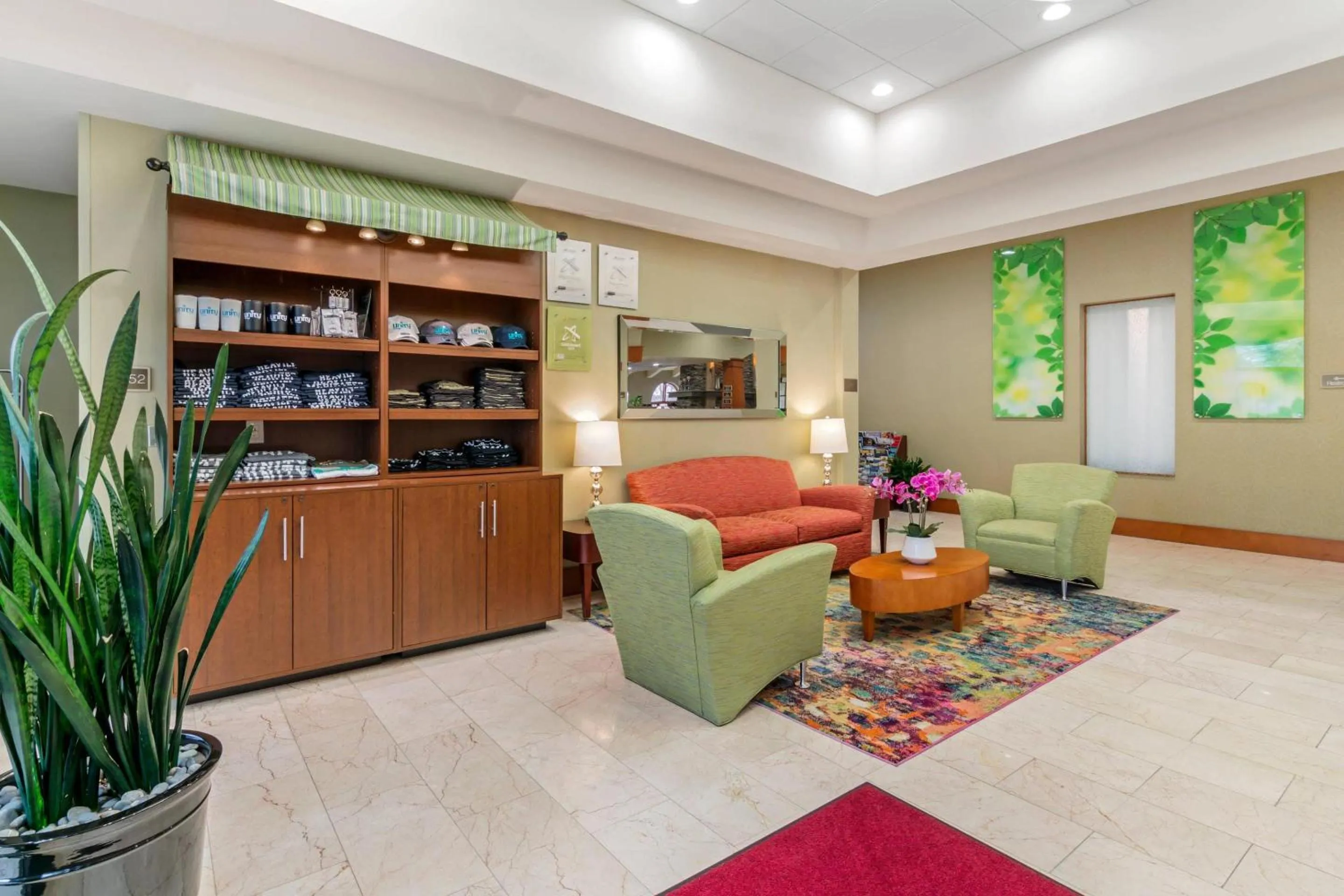 Lobby or reception in Unity Hotel and Conference Ctr, an Ascend Collection Hotel