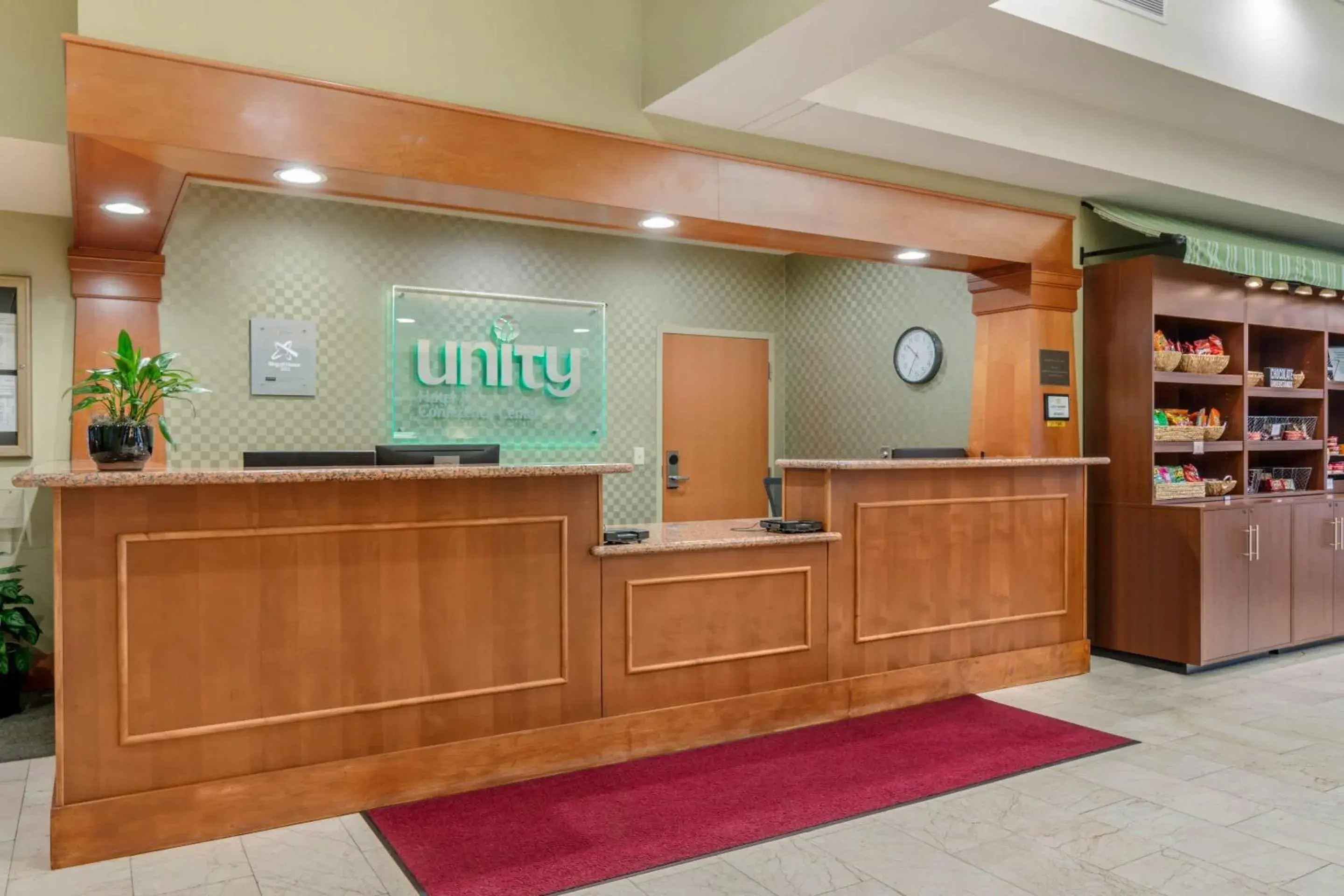 Lobby or reception in Unity Hotel and Conference Ctr, an Ascend Collection Hotel Lobby or reception in Unity Hotel and Conference Ctr, an Ascend Collection Hotel