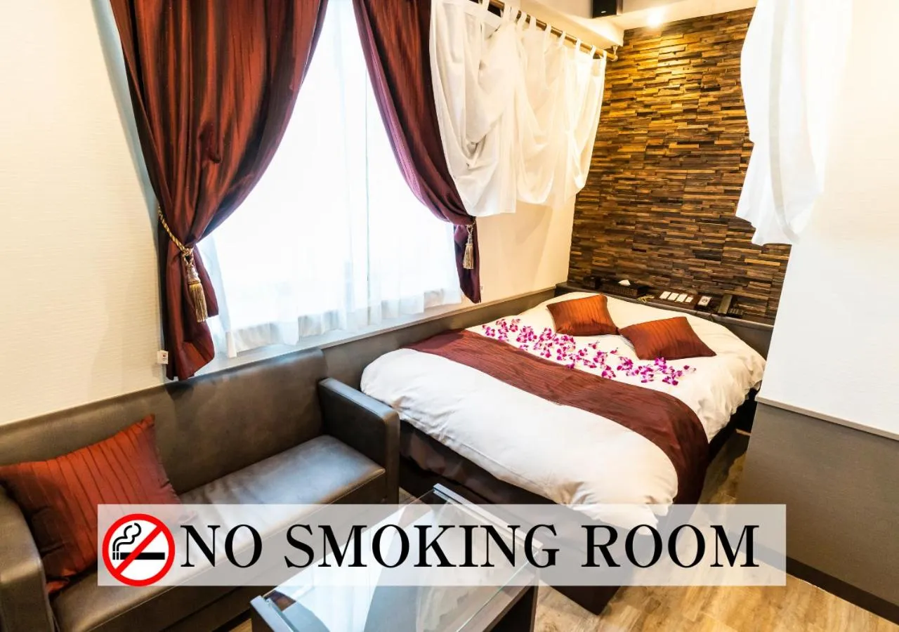 Photo of the whole room, Bed in Hotel Petit Bali Garden Shin Okubo - Shinjuku Sta 10min walk -