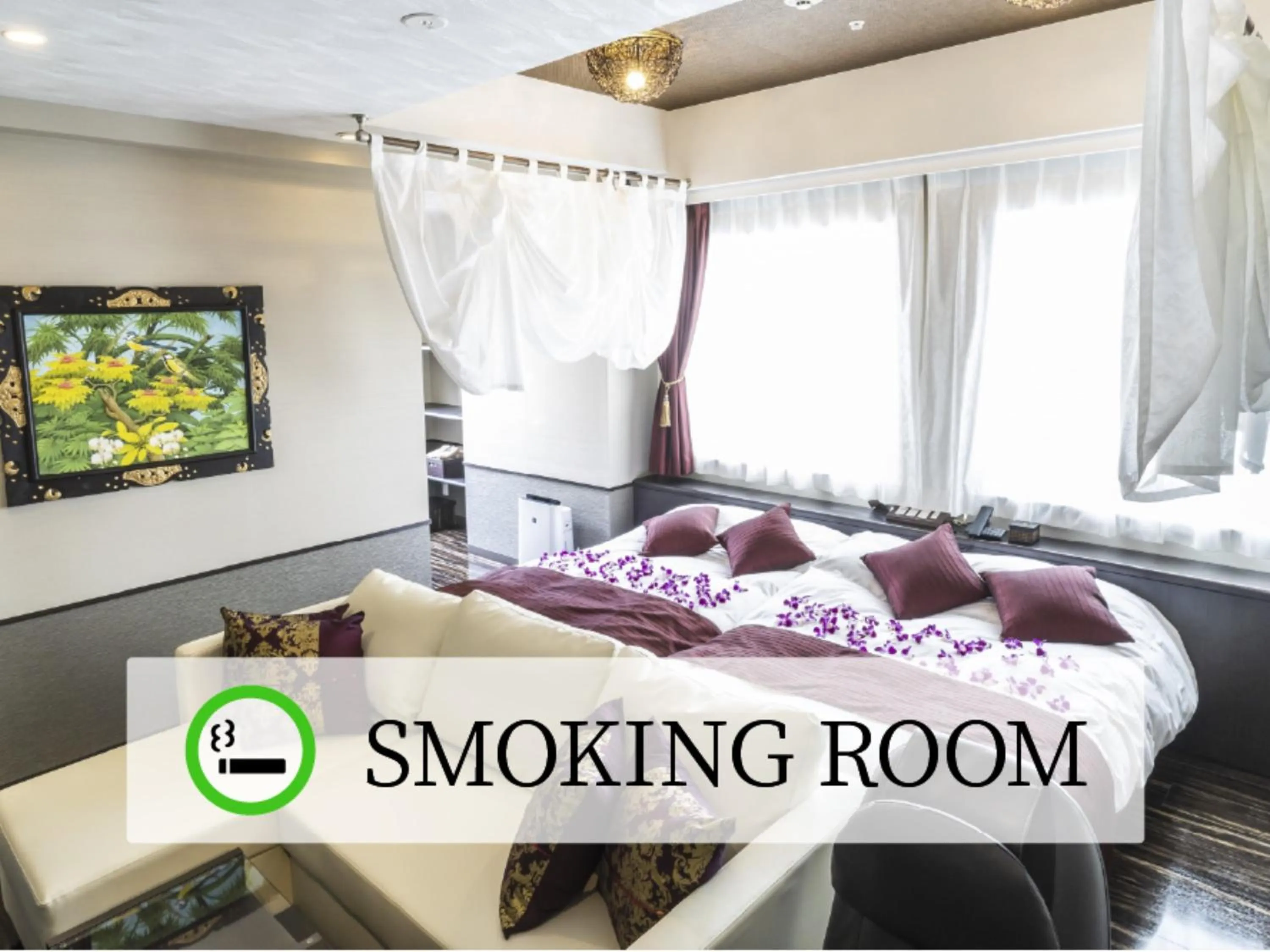 Photo of the whole room in Hotel Petit Bali Garden Shin Okubo - Shinjuku Sta 10min walk -