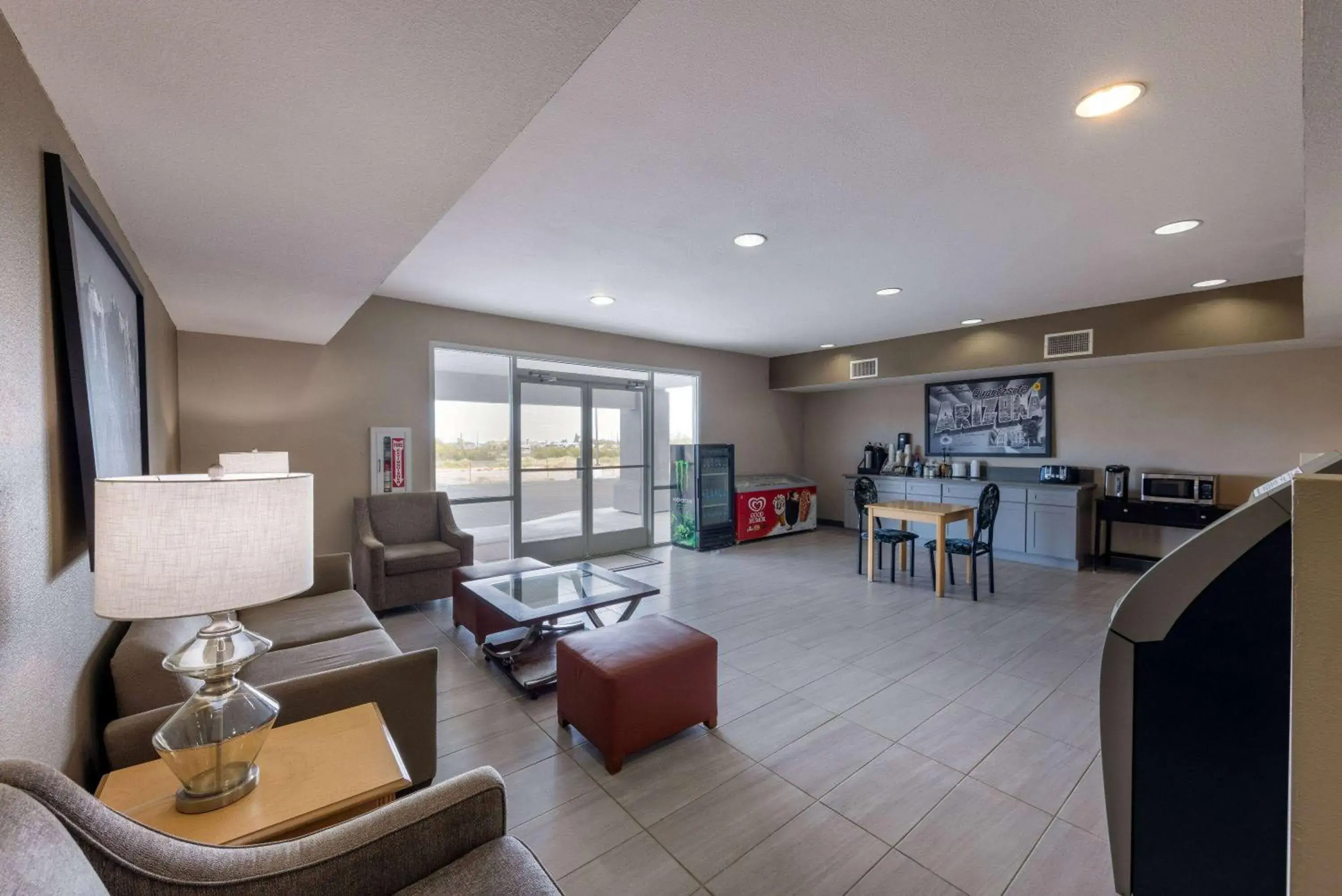 Lobby or reception in Super 8 by Wyndham Quartzsite AZ Lobby or reception in Super 8 by Wyndham Quartzsite AZ