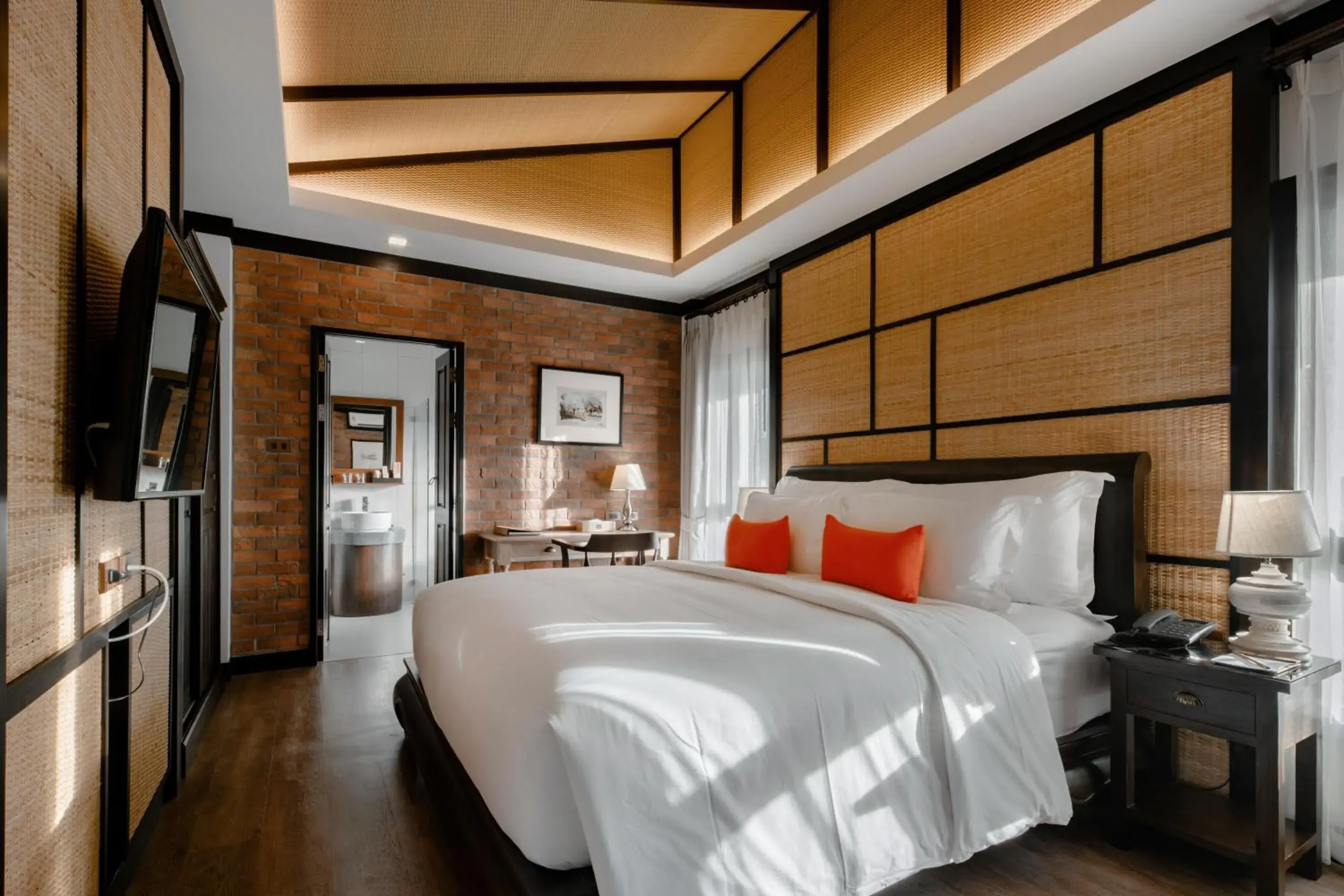 Bedroom, Bed in El Barrio Lanna Bedroom, Bed in El Barrio Lanna