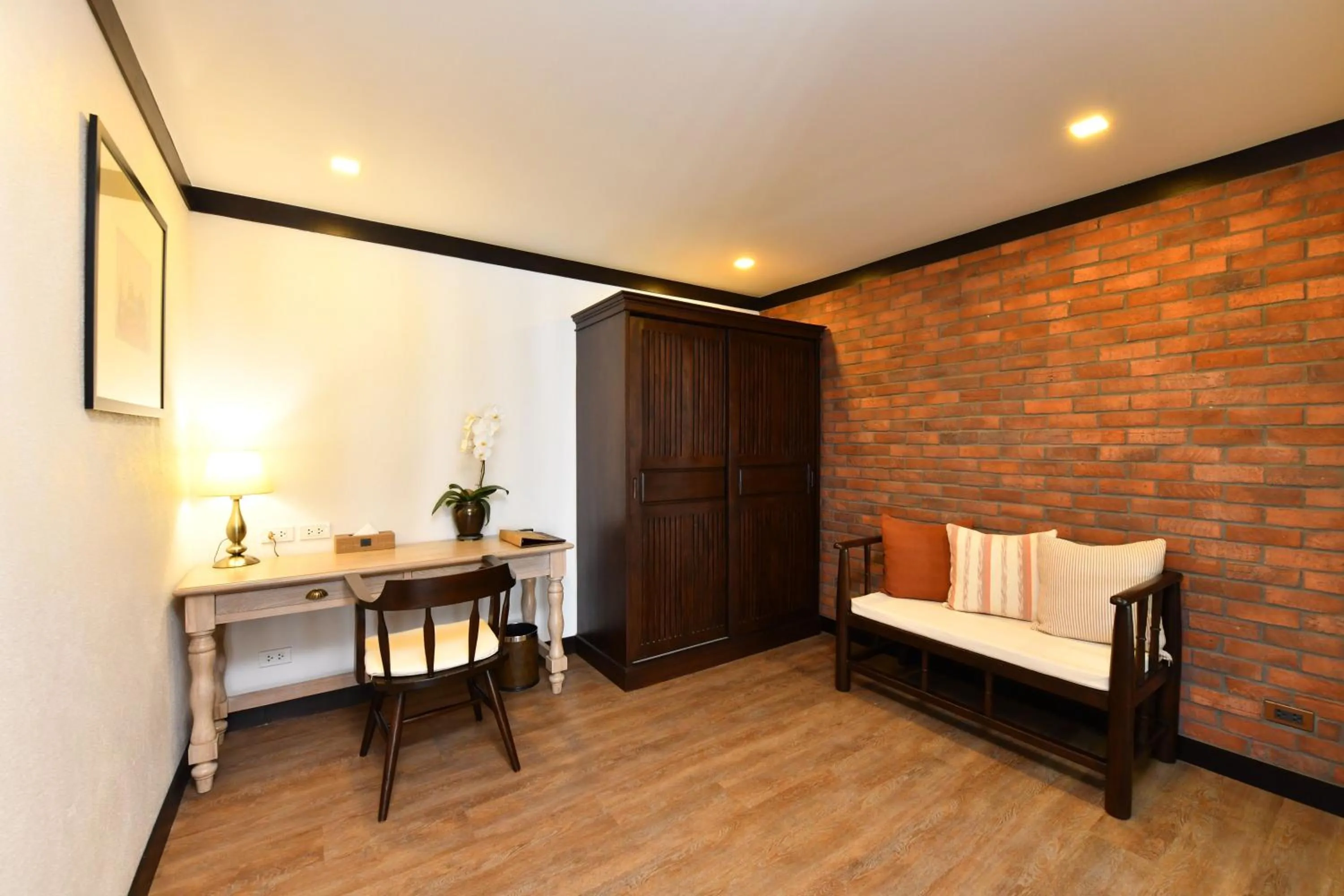 Living room, Bed in El Barrio Lanna