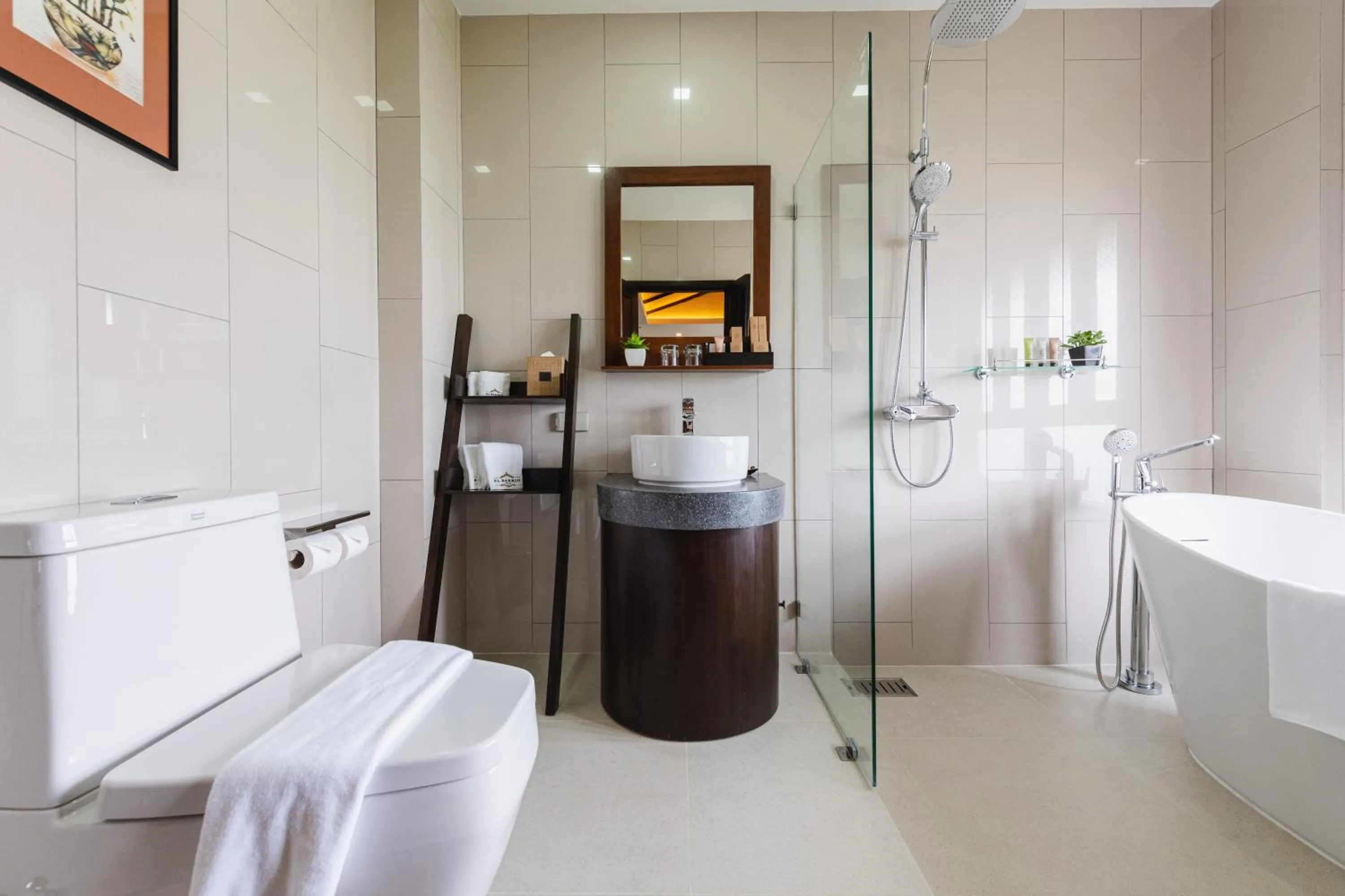 Bathroom in El Barrio Lanna