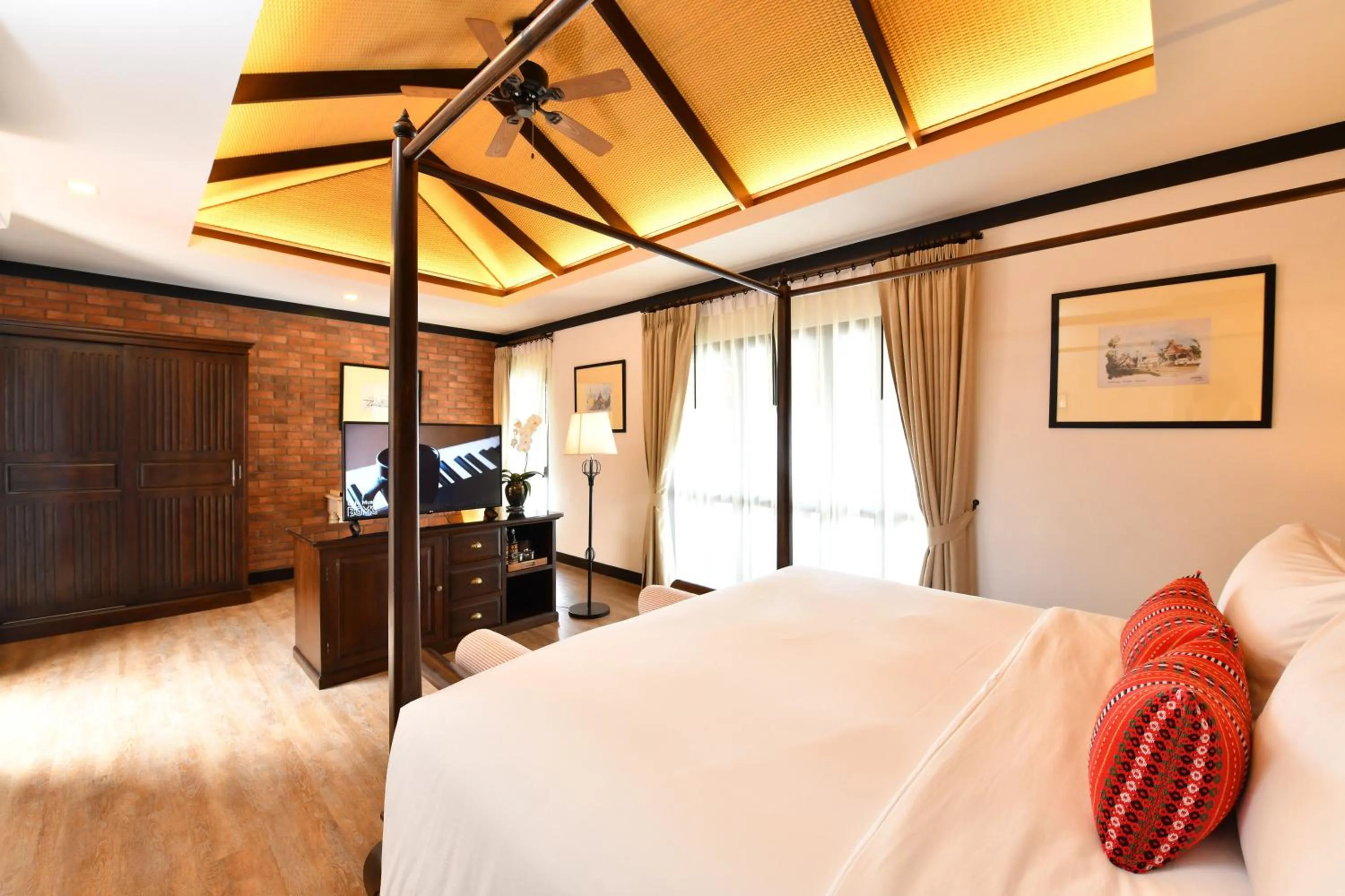 Bedroom, Bed in El Barrio Lanna