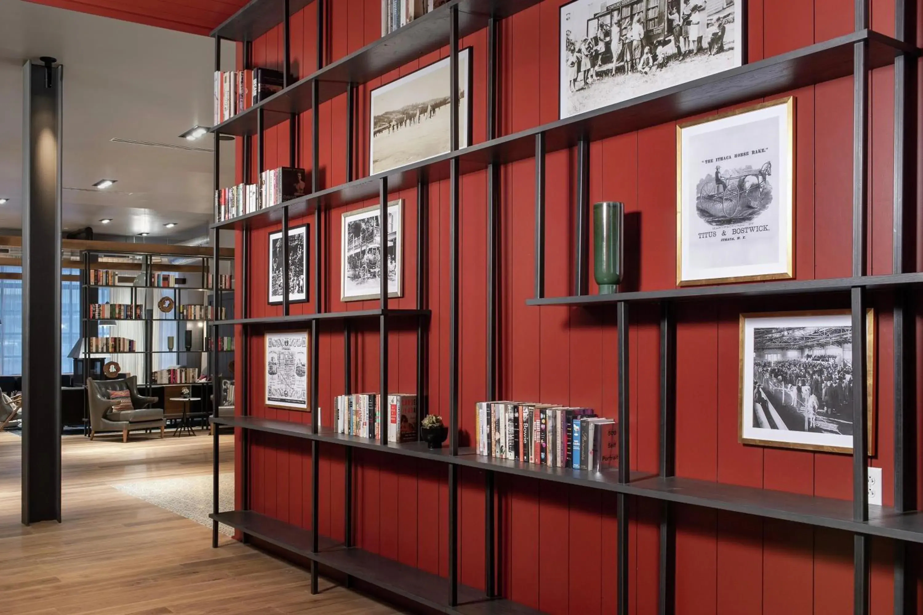 Lobby or reception in Canopy By Hilton Ithaca Downtown Lobby or reception in Canopy By Hilton Ithaca Downtown