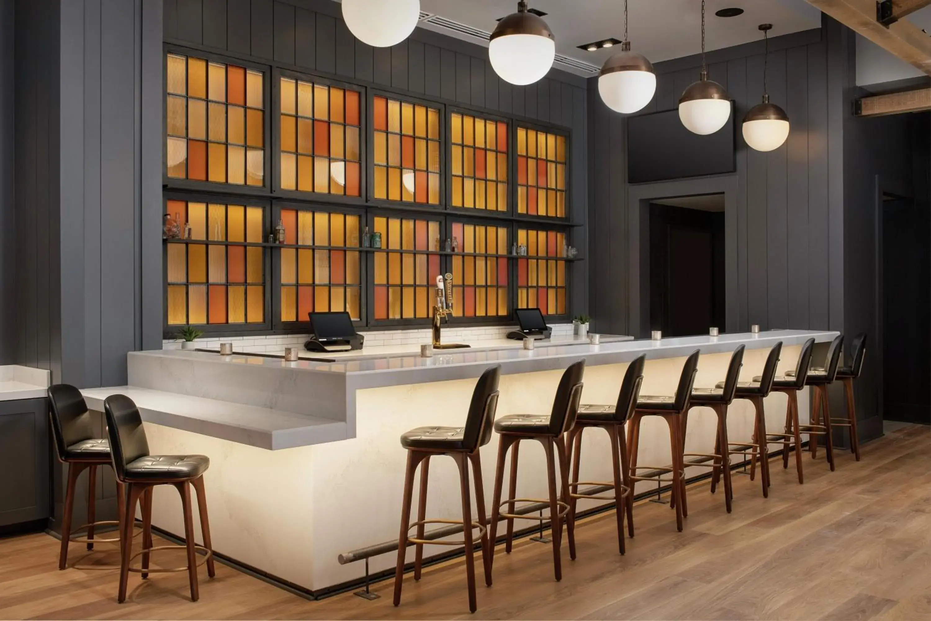 Lounge or bar in Canopy By Hilton Ithaca Downtown Lounge or bar in Canopy By Hilton Ithaca Downtown