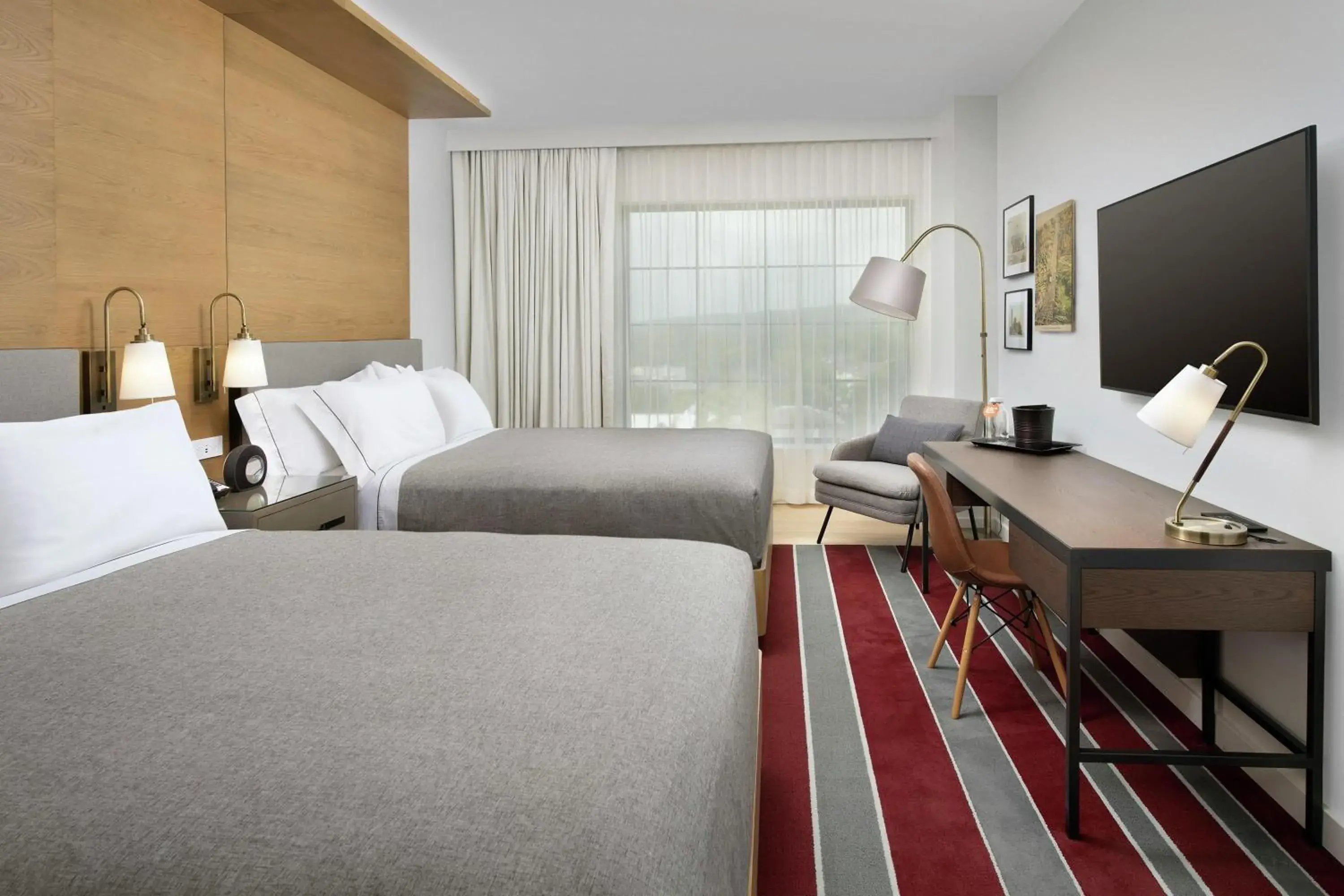 Bed in Canopy By Hilton Ithaca Downtown Bed in Canopy By Hilton Ithaca Downtown