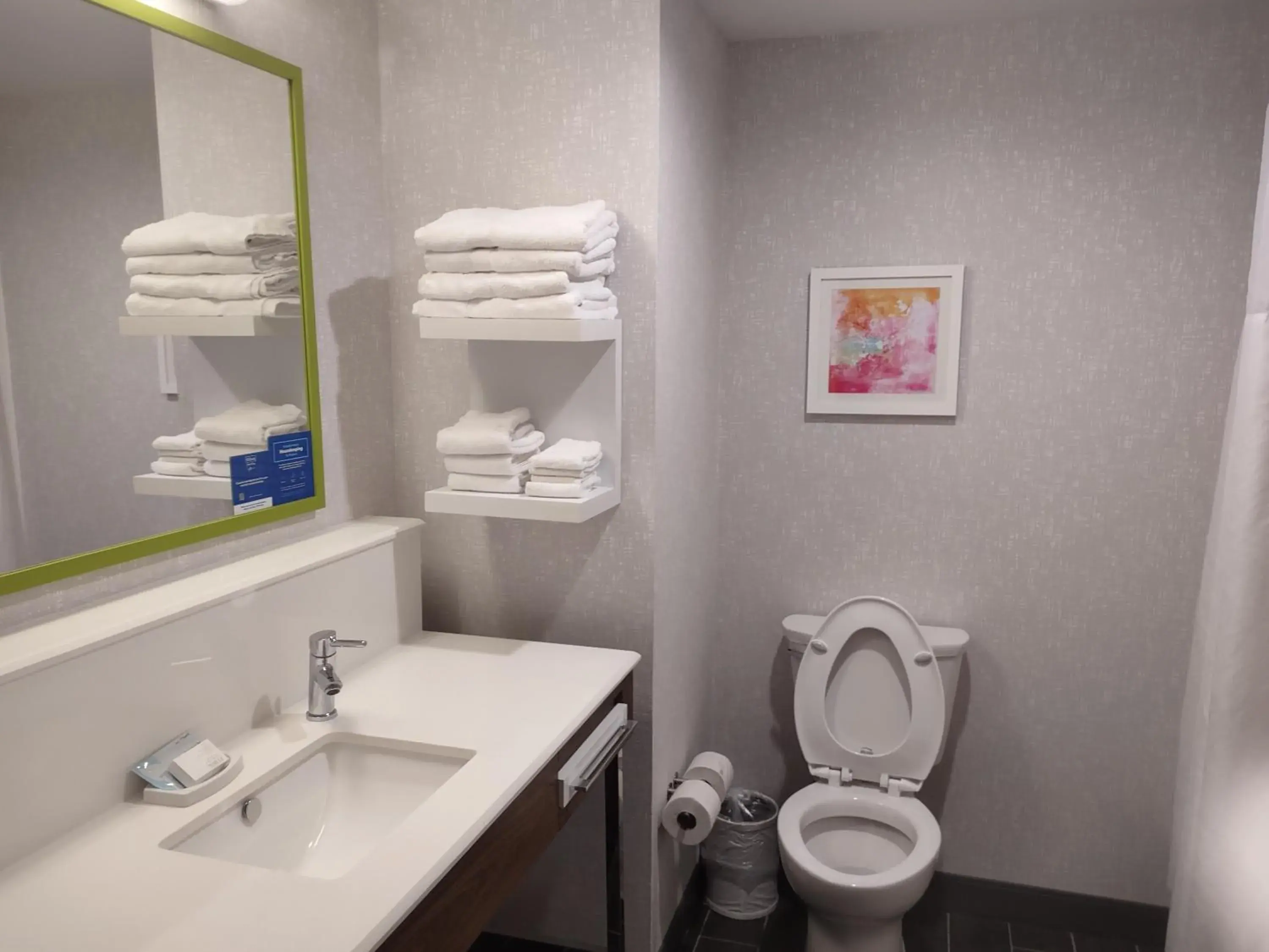 Toilet in Hampton Inn & Suites Pittsburgh New Stanton PA Toilet in Hampton Inn & Suites Pittsburgh New Stanton PA