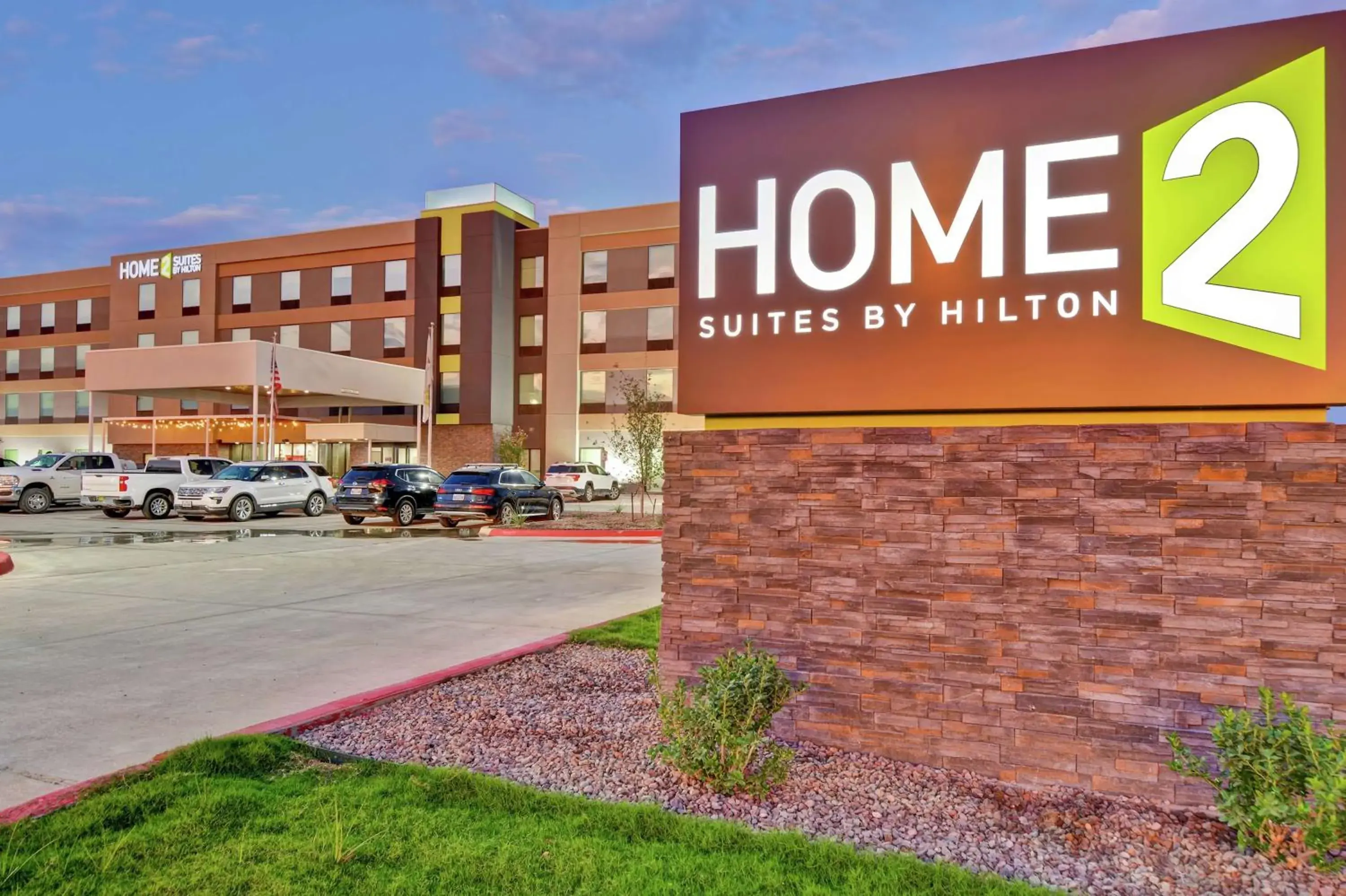 Property building in Home2 Suites By Hilton Pecos Tx Property building in Home2 Suites By Hilton Pecos Tx