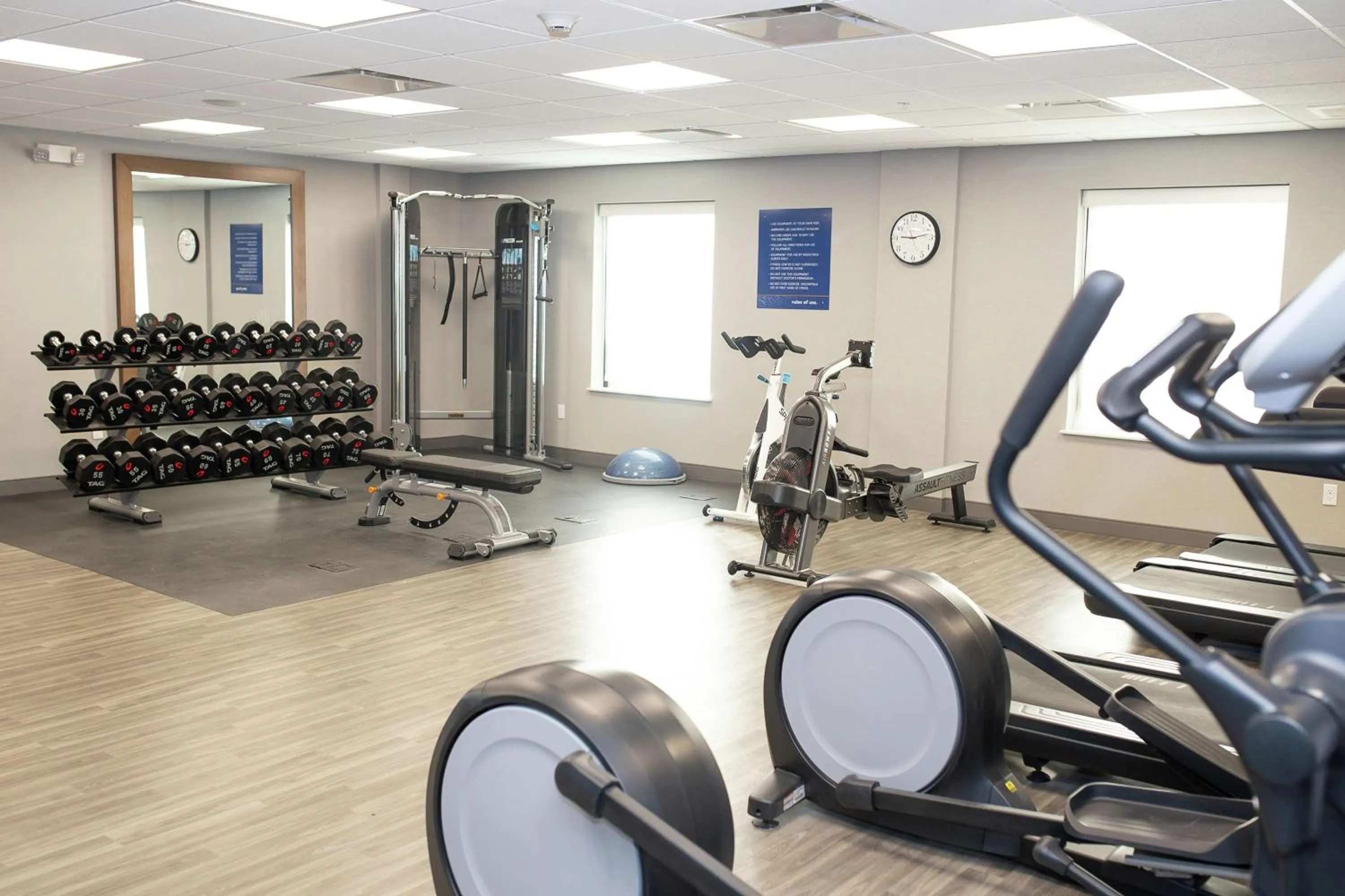 Fitness centre/facilities in Hampton Inn and Suites Dundee