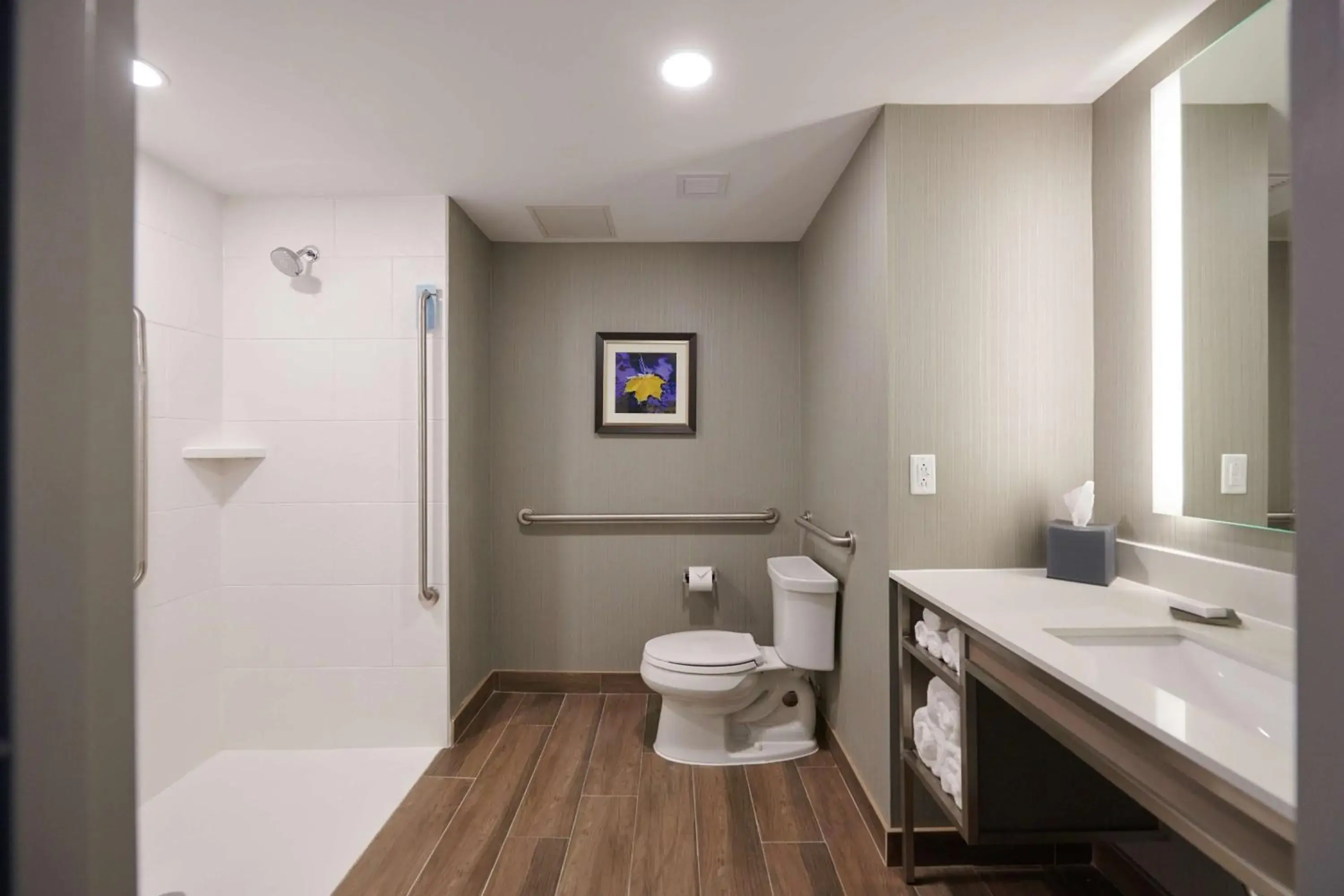 Bathroom in Hilton Garden Inn St. John's Newfoundland, Canada Bathroom in Hilton Garden Inn St. John's Newfoundland, Canada