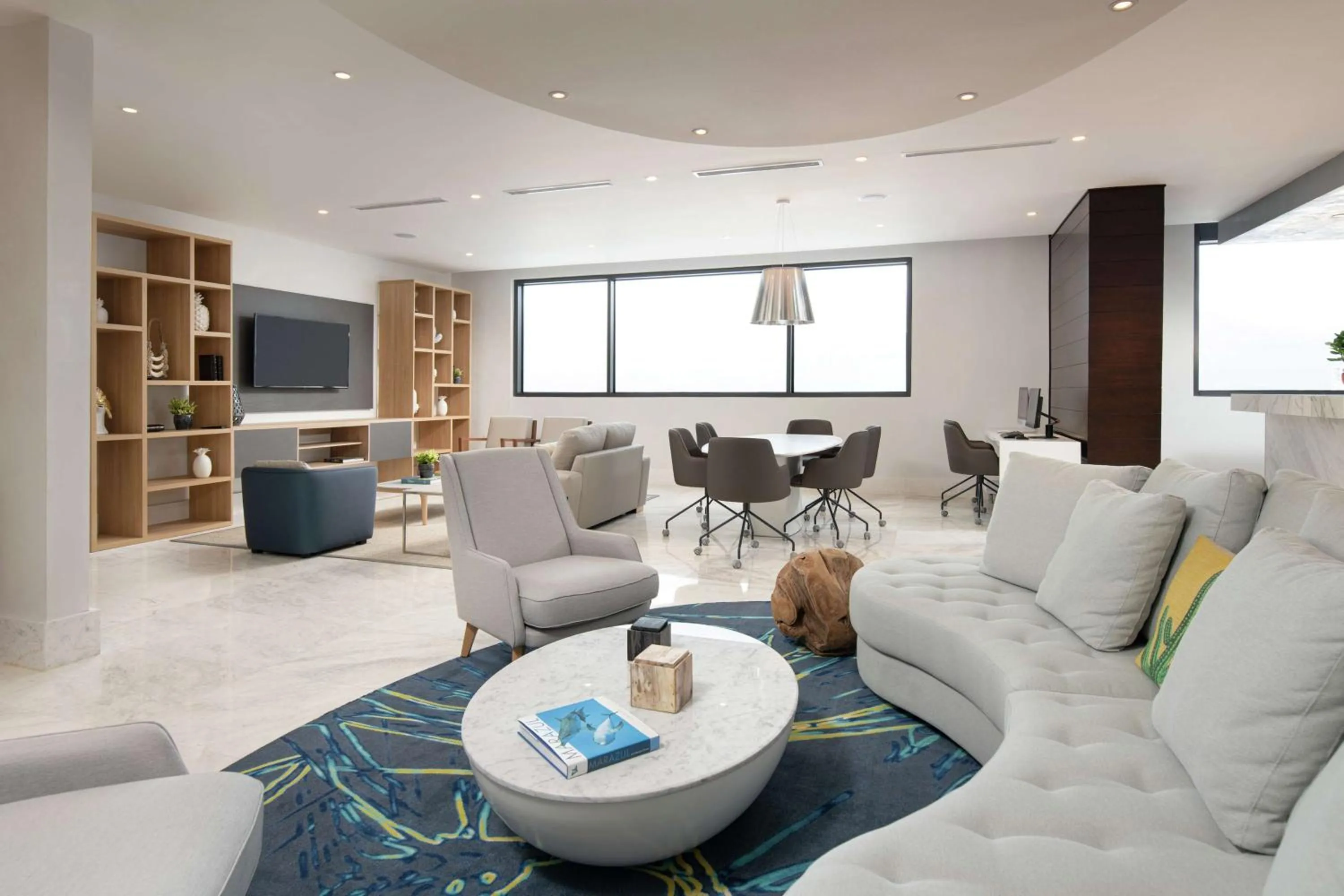 Lobby or reception in Homewood Suites By Hilton Santo Domingo