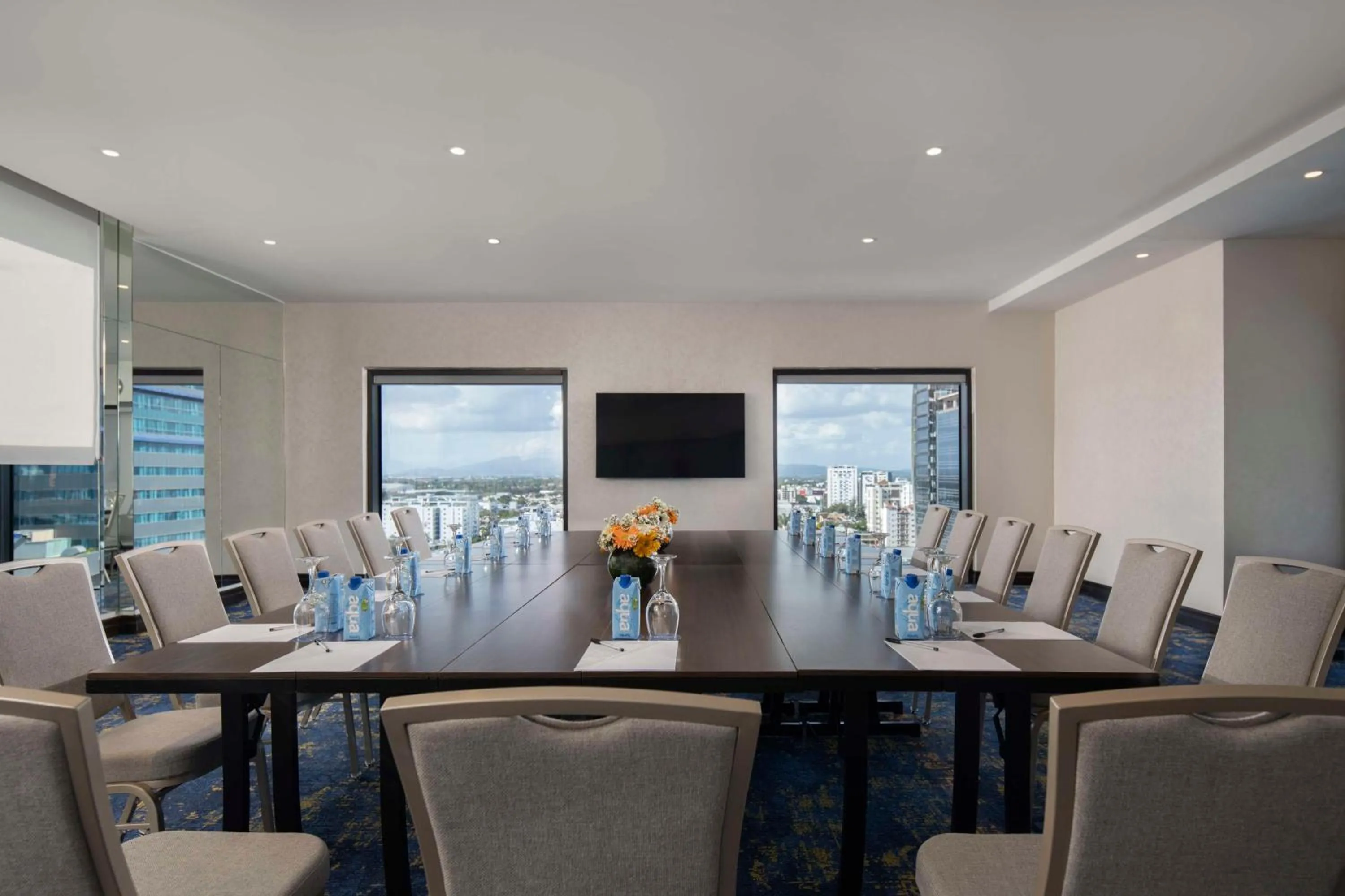 Meeting/conference room in Homewood Suites By Hilton Santo Domingo