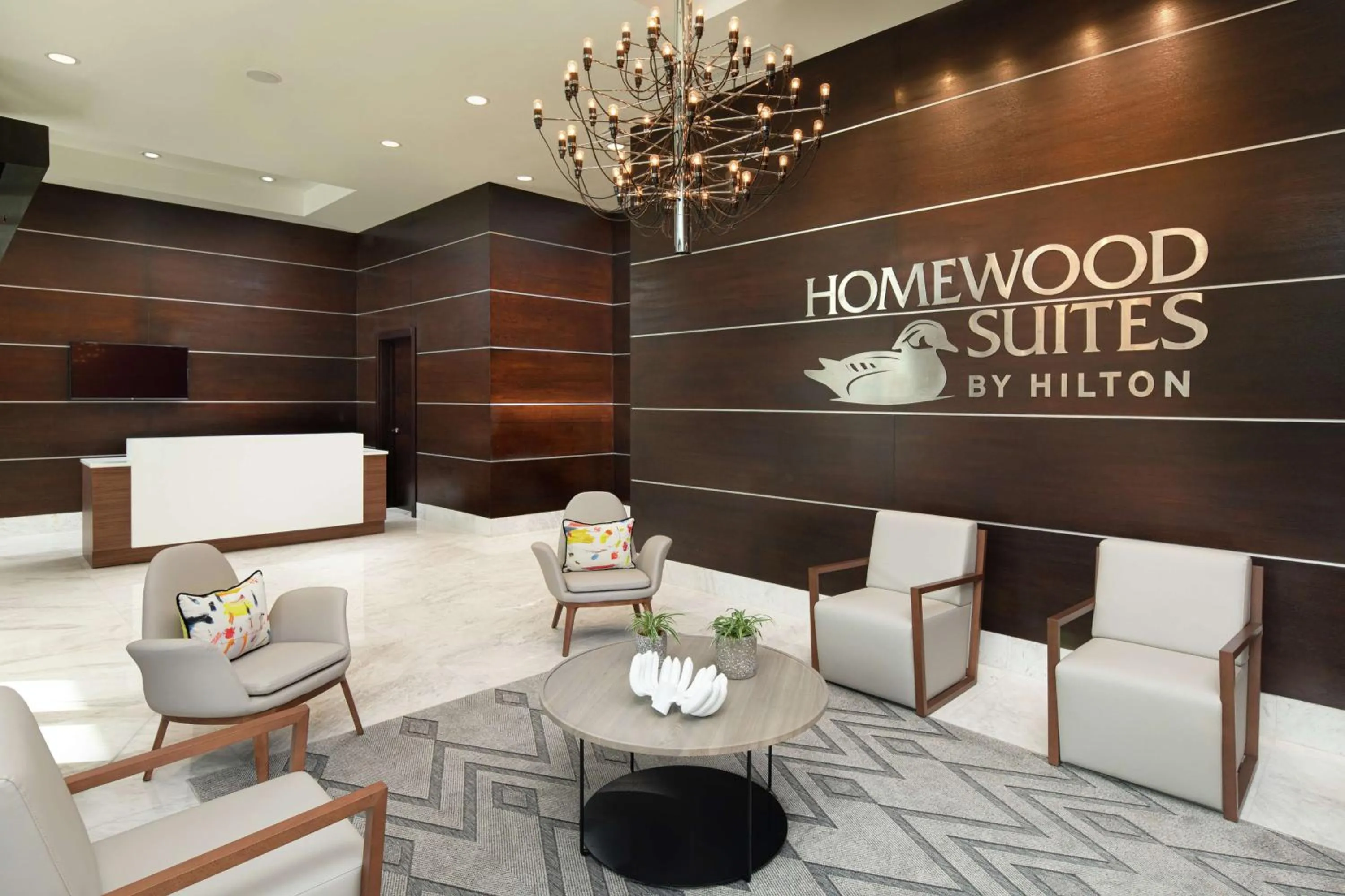 Lobby or reception in Homewood Suites By Hilton Santo Domingo