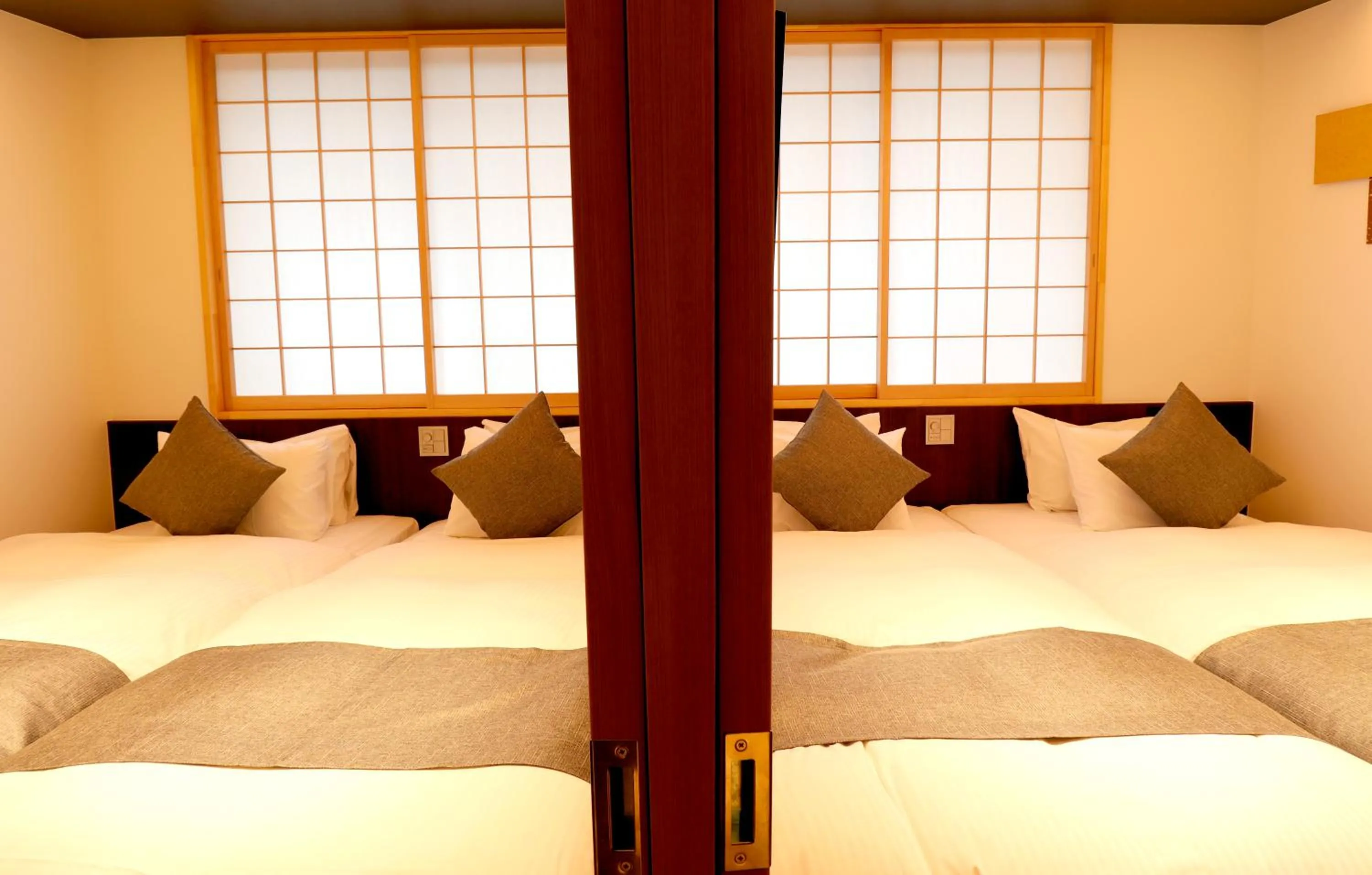 Bathroom, Bed in Stay SAKURA Kyoto SUZAKU OJI