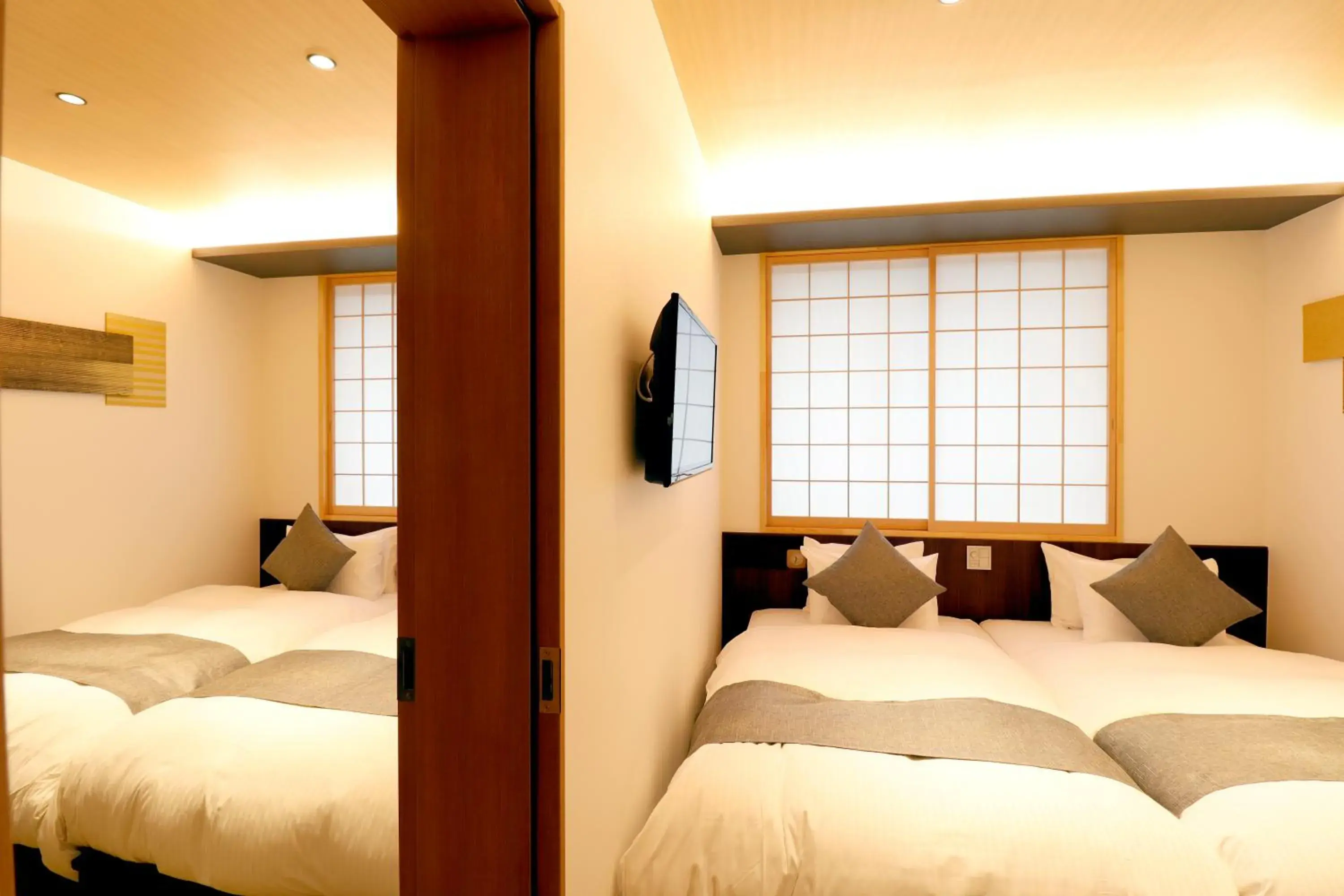 Photo of the whole room, Bed in Stay SAKURA Kyoto SUZAKU OJI Photo of the whole room, Bed in Stay SAKURA Kyoto SUZAKU OJI