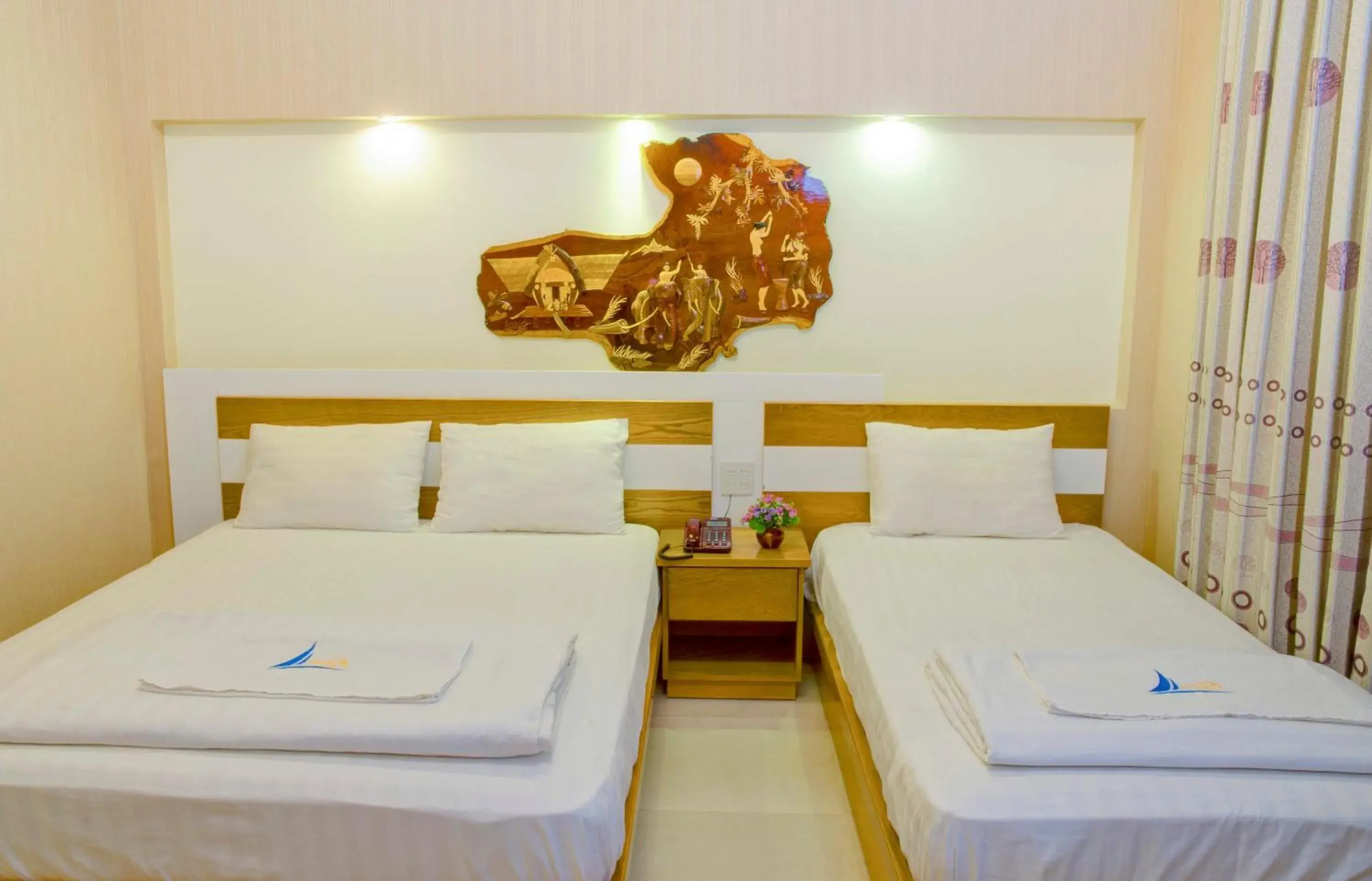 Bedroom, Bed in Mui Tau Hotel Phan Ri Cua Bedroom, Bed in Mui Tau Hotel Phan Ri Cua