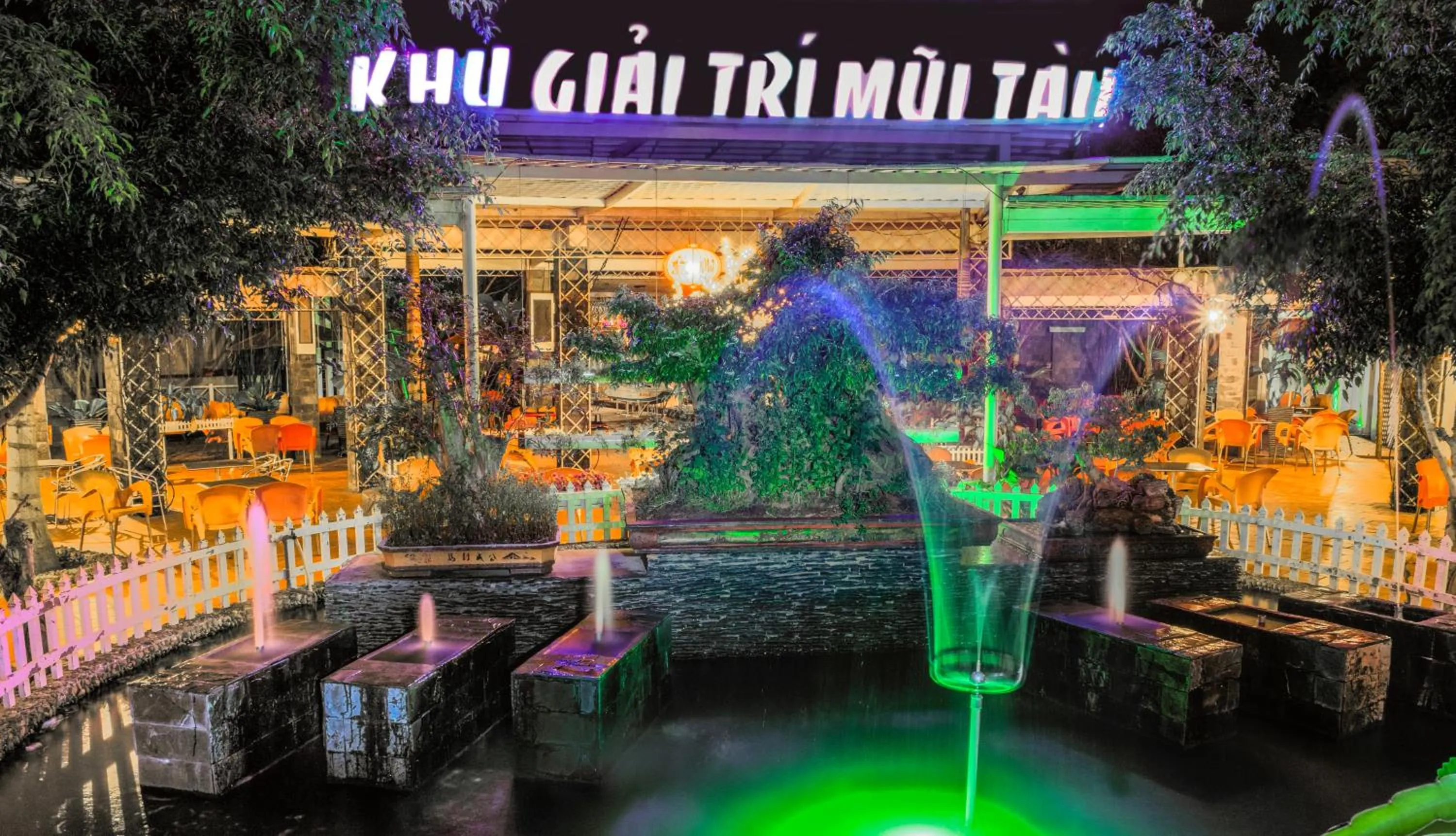 Patio in Mui Tau Hotel Phan Ri Cua