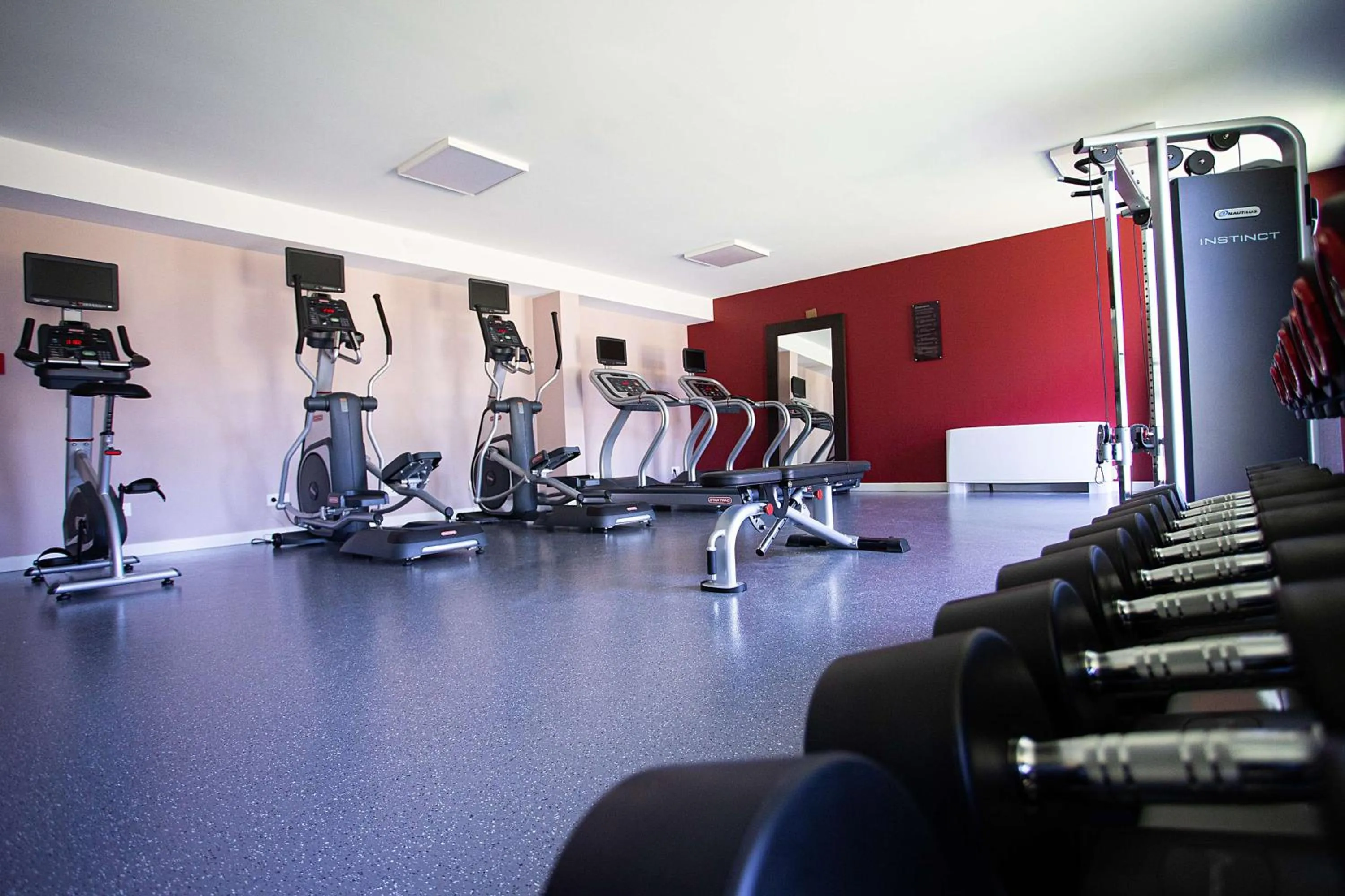 Fitness centre/facilities in Hampton By Hilton Toulouse Airport