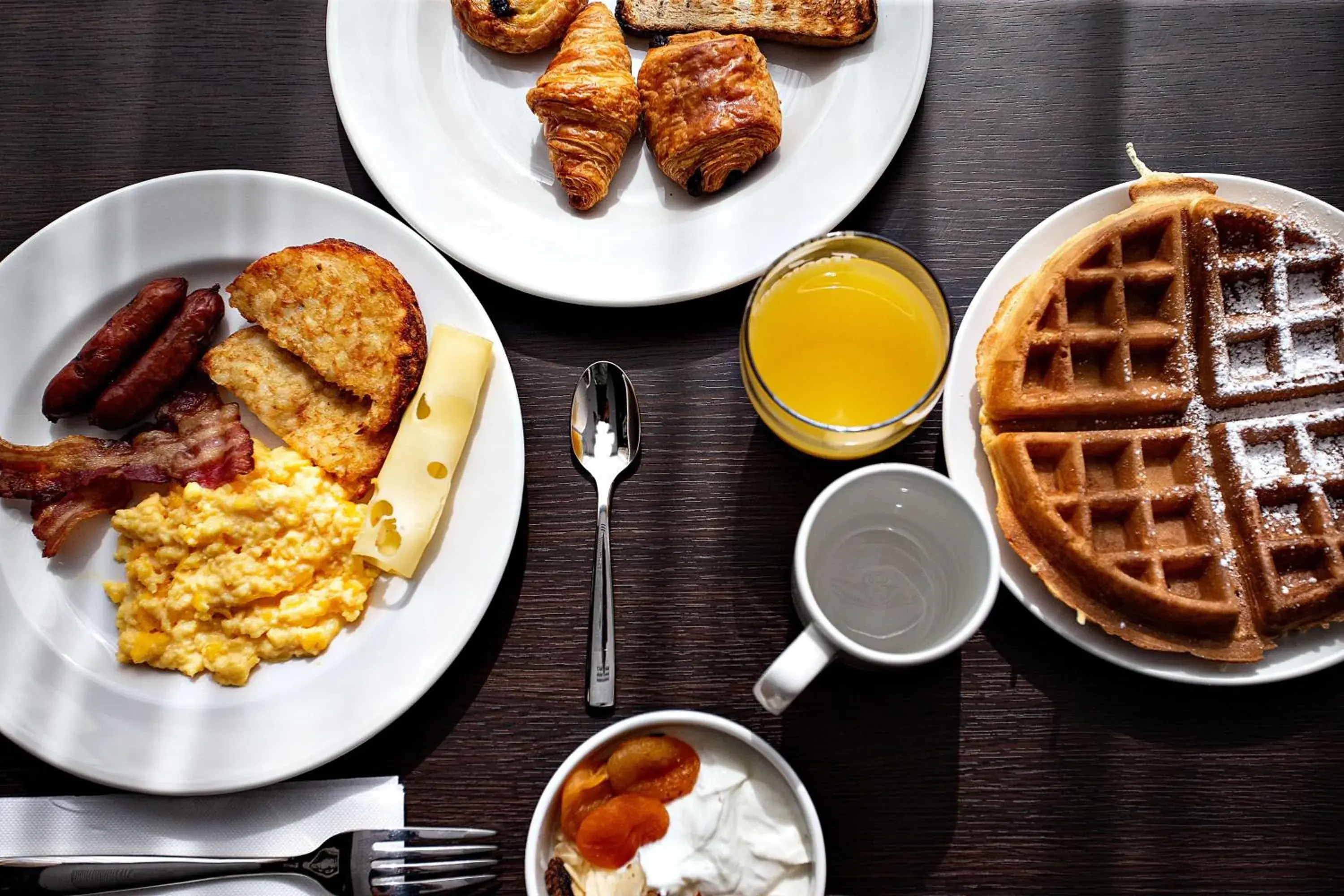 Breakfast in Hampton By Hilton Toulouse Airport Breakfast in Hampton By Hilton Toulouse Airport