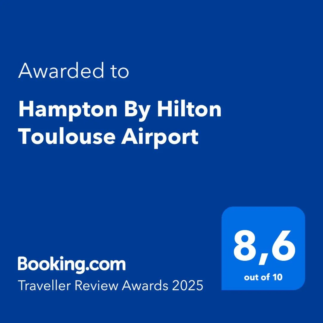 Certificate/Award in Hampton By Hilton Toulouse Airport