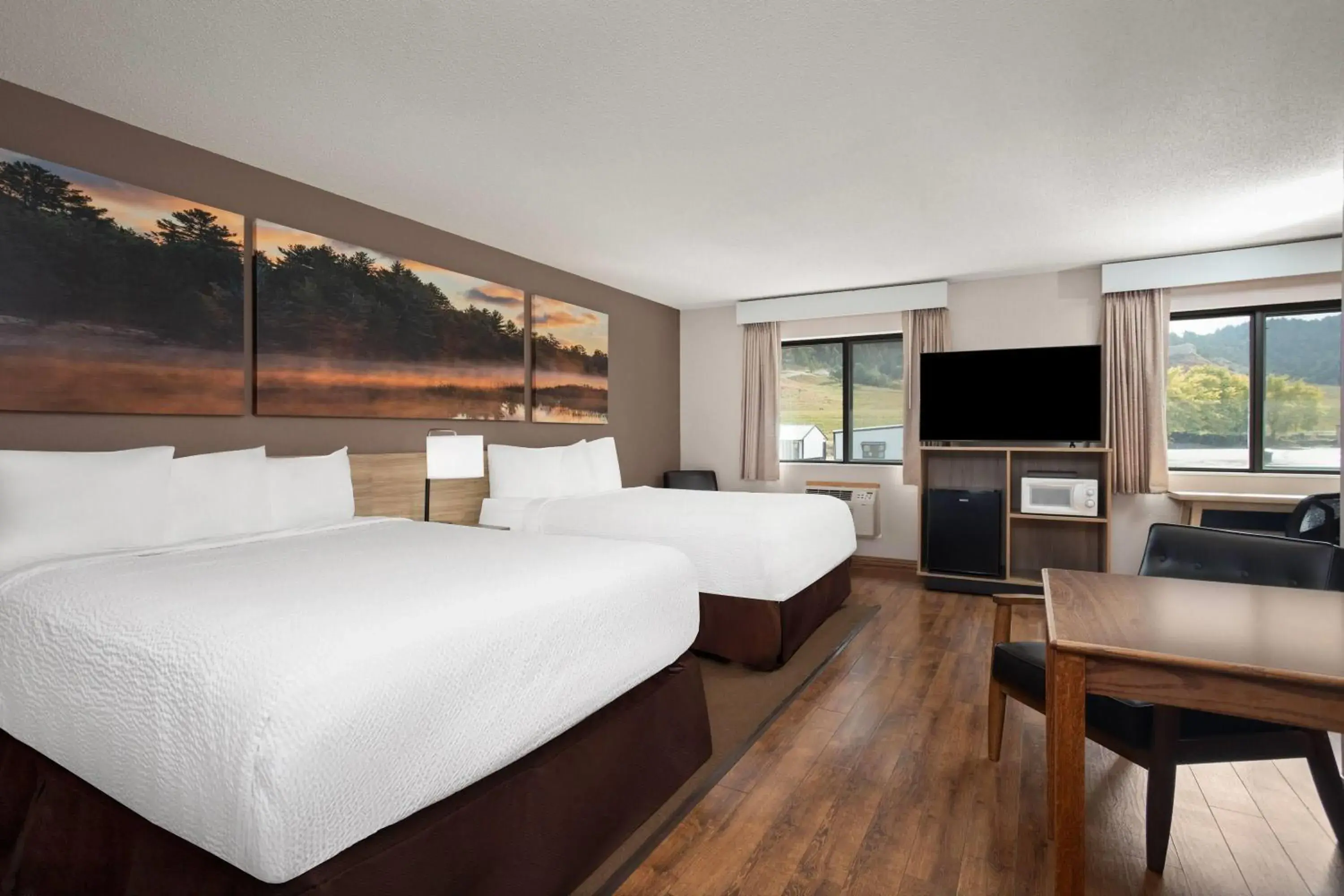 Studio Suite with Two Queen Beds - Non-Smoking in Days Inn by Wyndham Spearfish Studio Suite with Two Queen Beds - Non-Smoking in Days Inn by Wyndham Spearfish