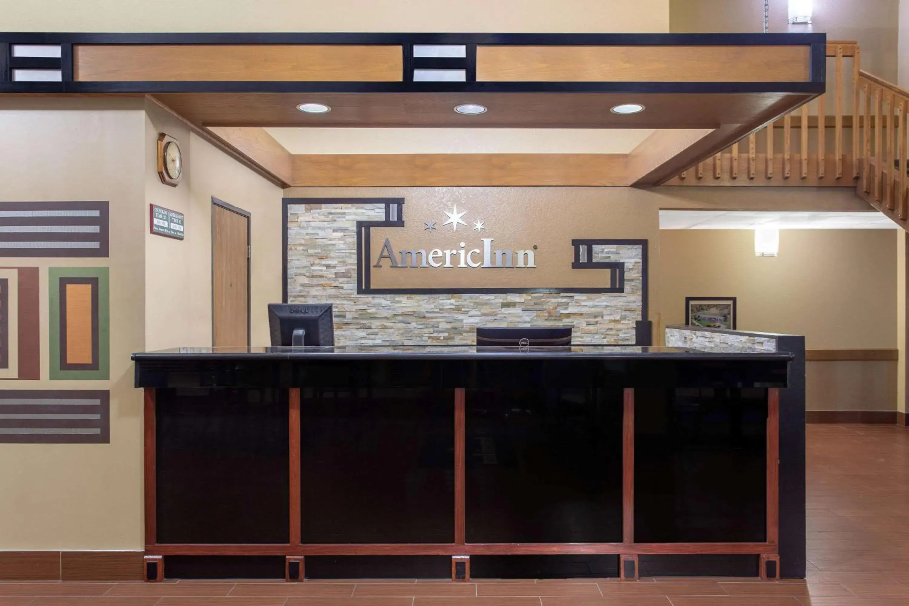 Lobby or reception in AmericInn by Wyndham Burlington Lobby or reception in AmericInn by Wyndham Burlington
