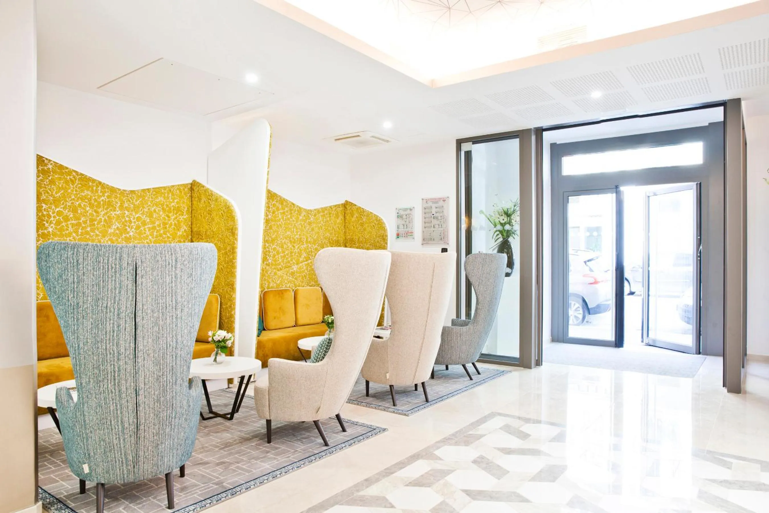 Seating area in Residhome Marseille