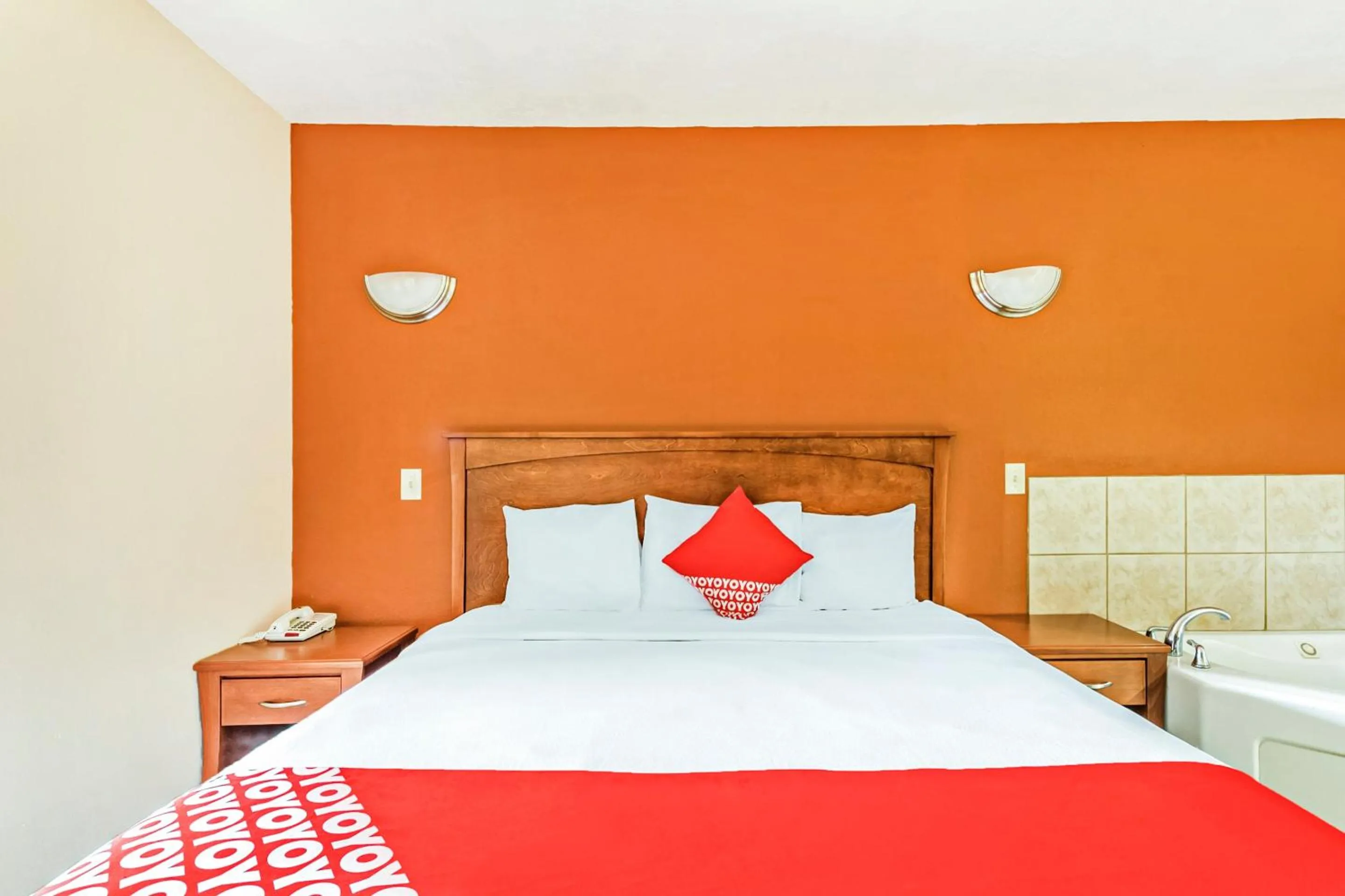 Bedroom in OYO Hotel Jewett TX Southwest, I-45