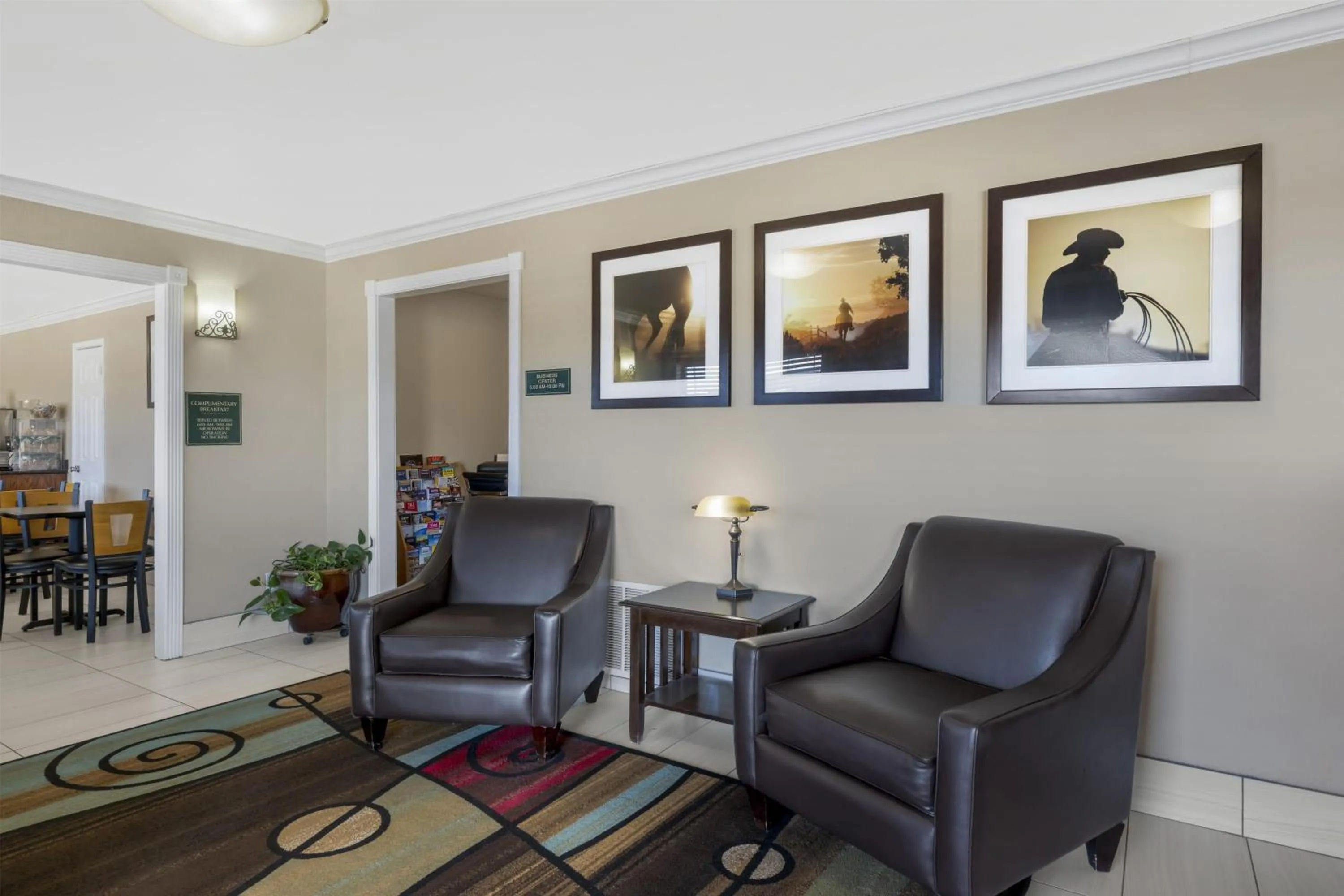 Lobby or reception in Best Western Caprock Inn