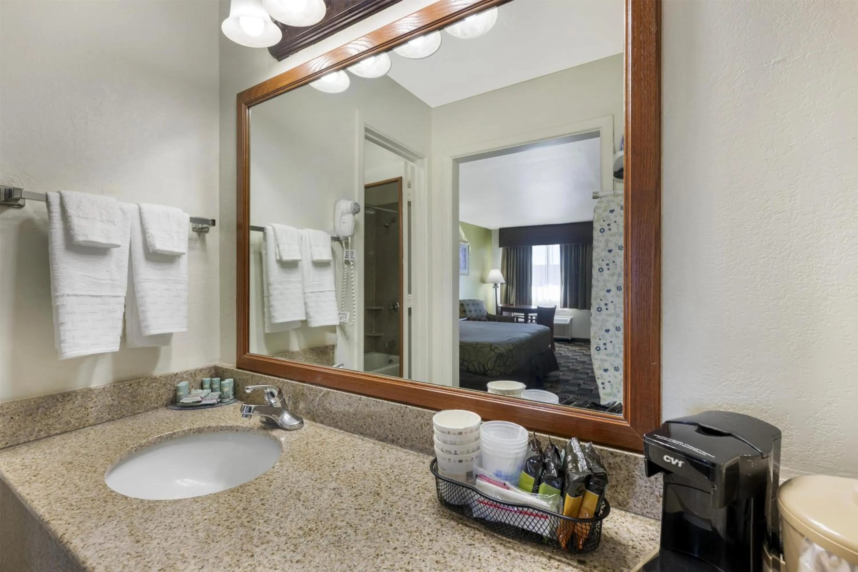 Bedroom in Best Western Caprock Inn