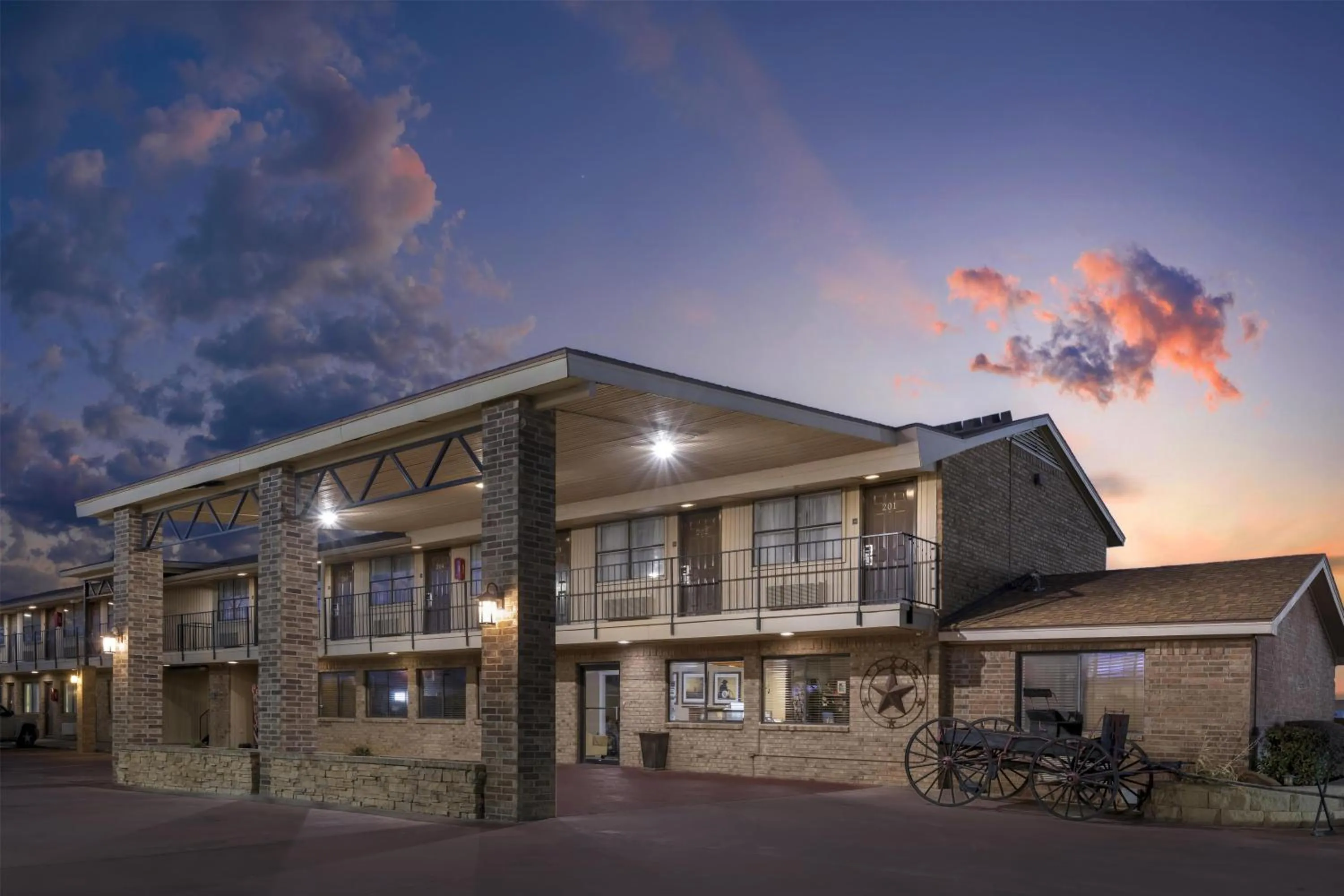 Property building in Best Western Caprock Inn