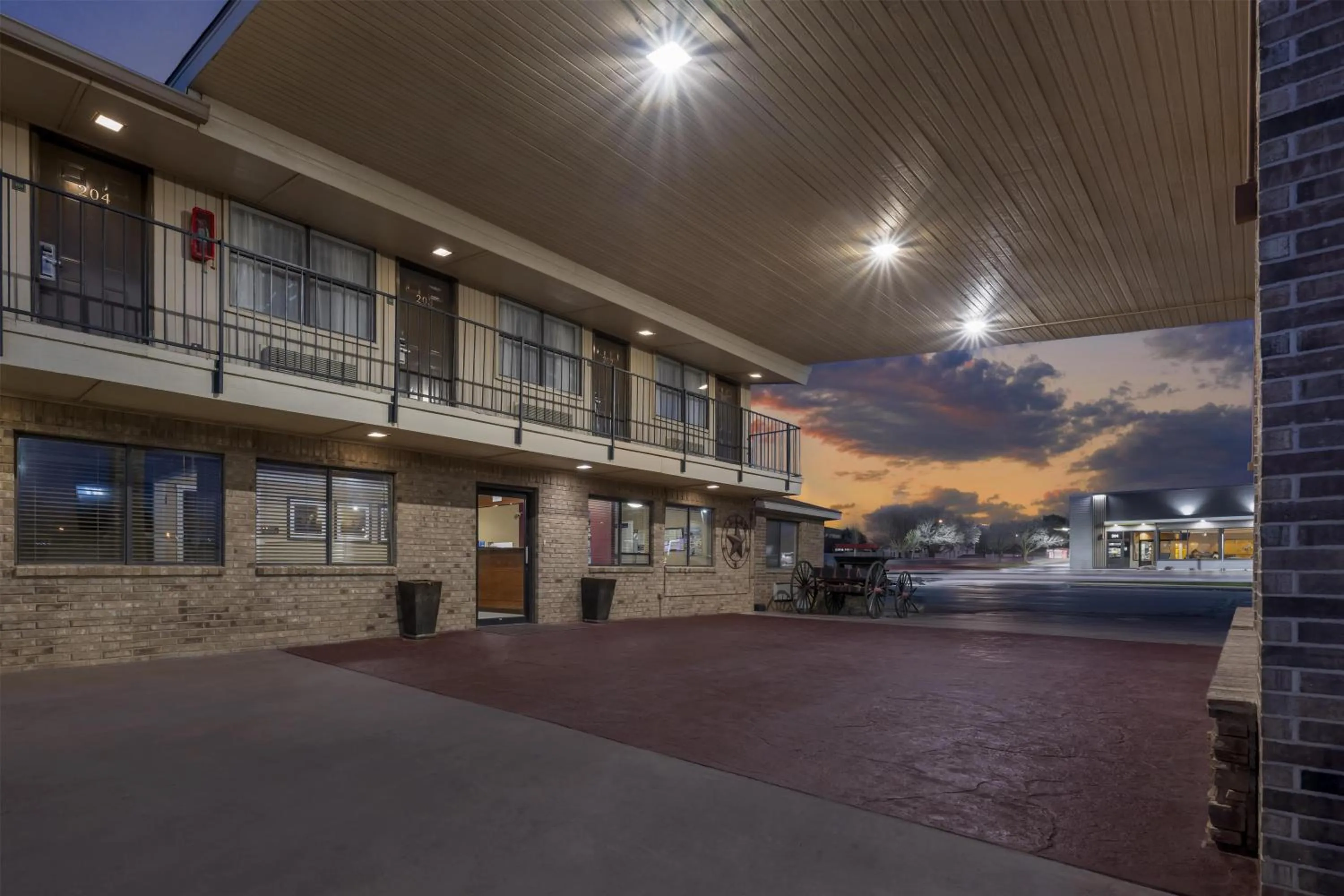 Property building in Best Western Caprock Inn