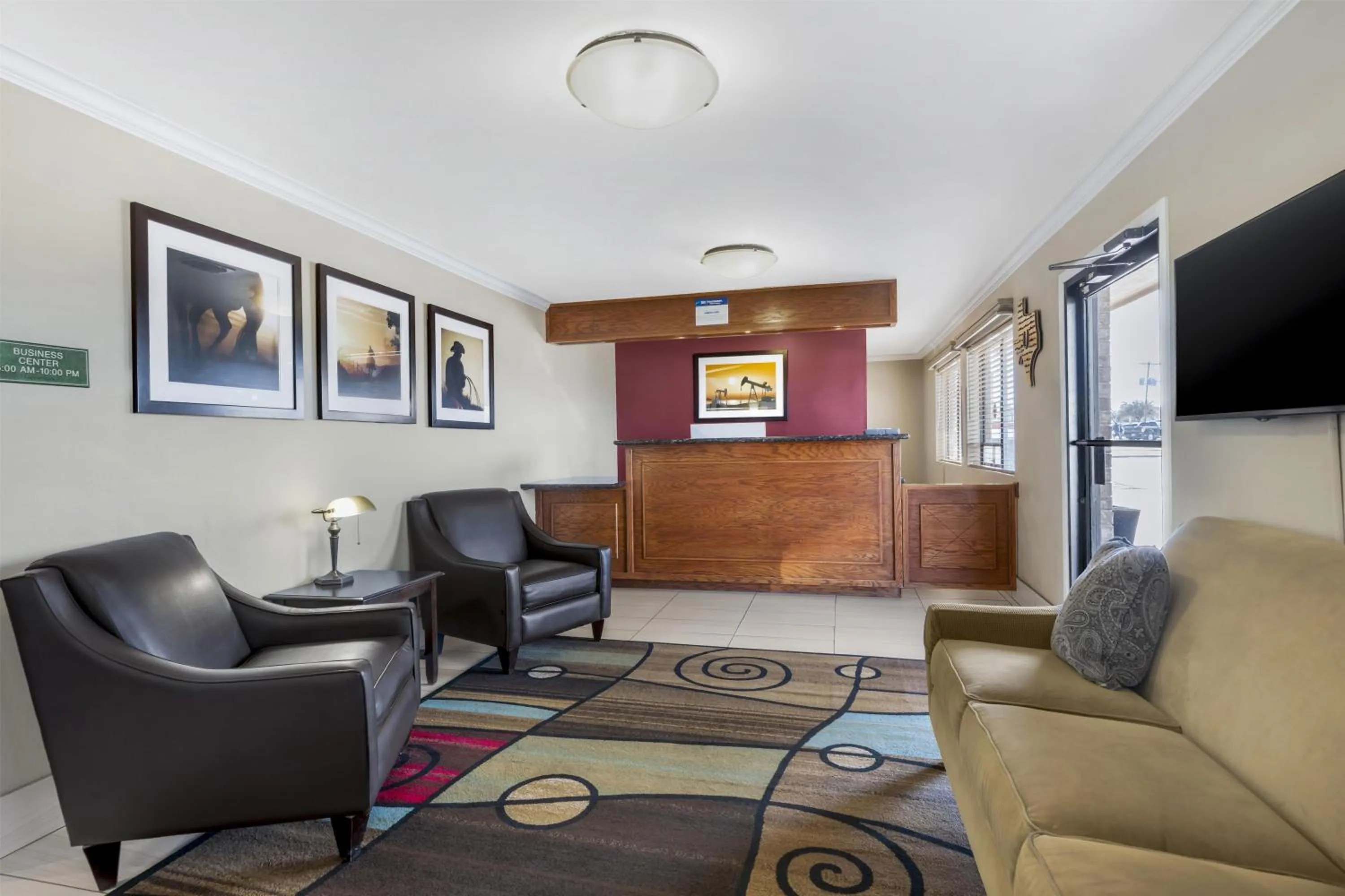 Lobby or reception in Best Western Caprock Inn