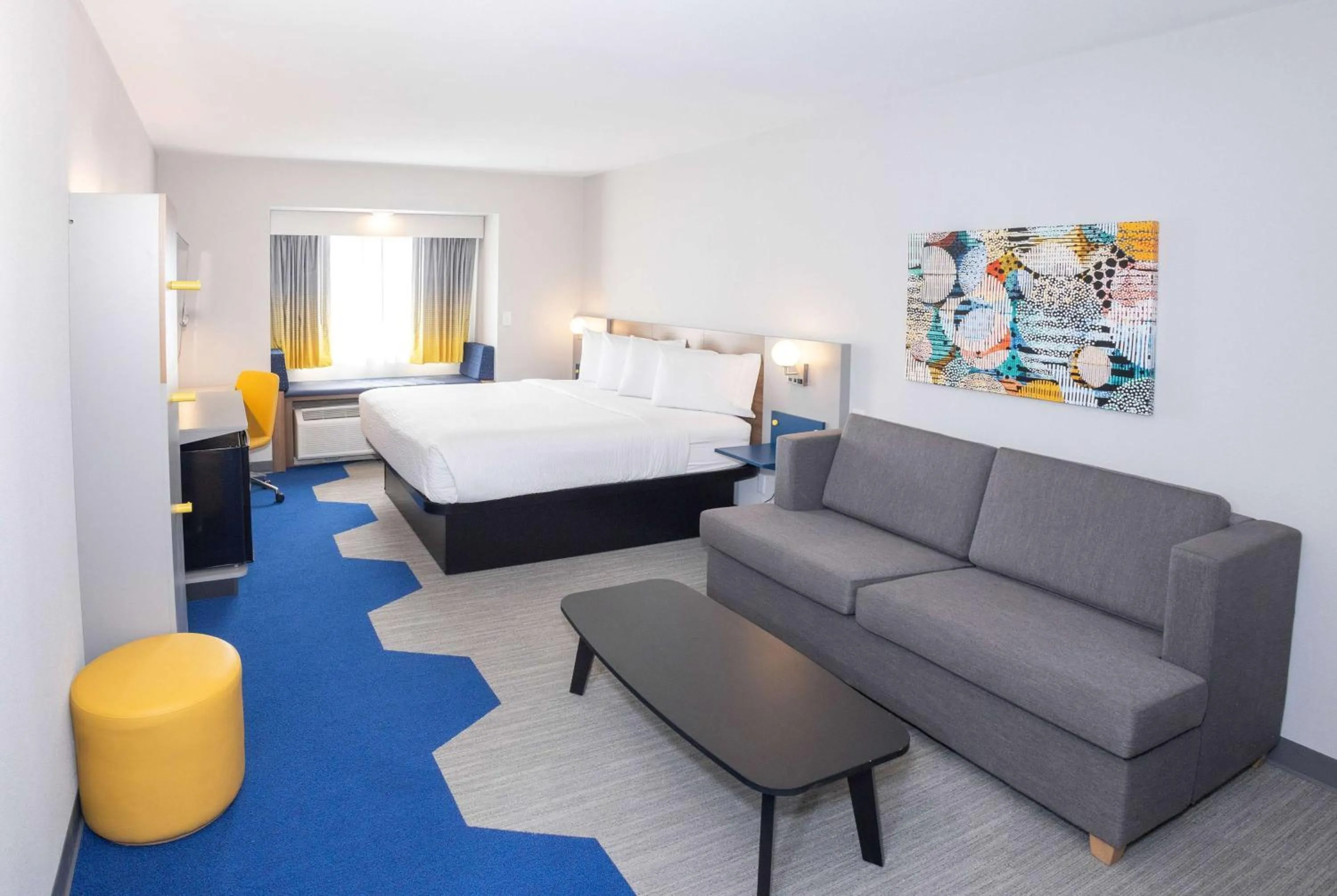 Bed in Microtel Inn & Suites by Wyndham Olean