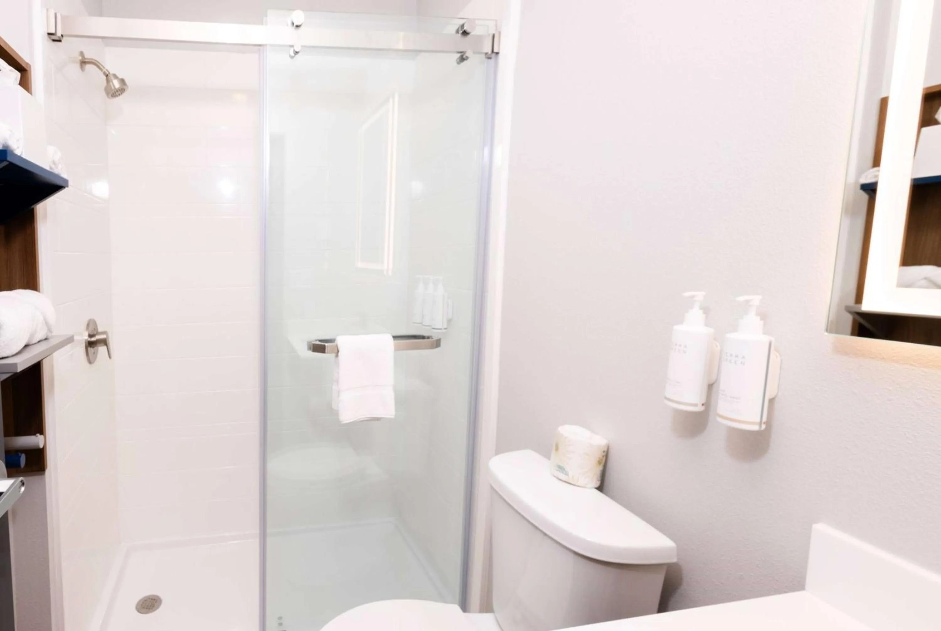 Shower in Microtel Inn & Suites by Wyndham Olean