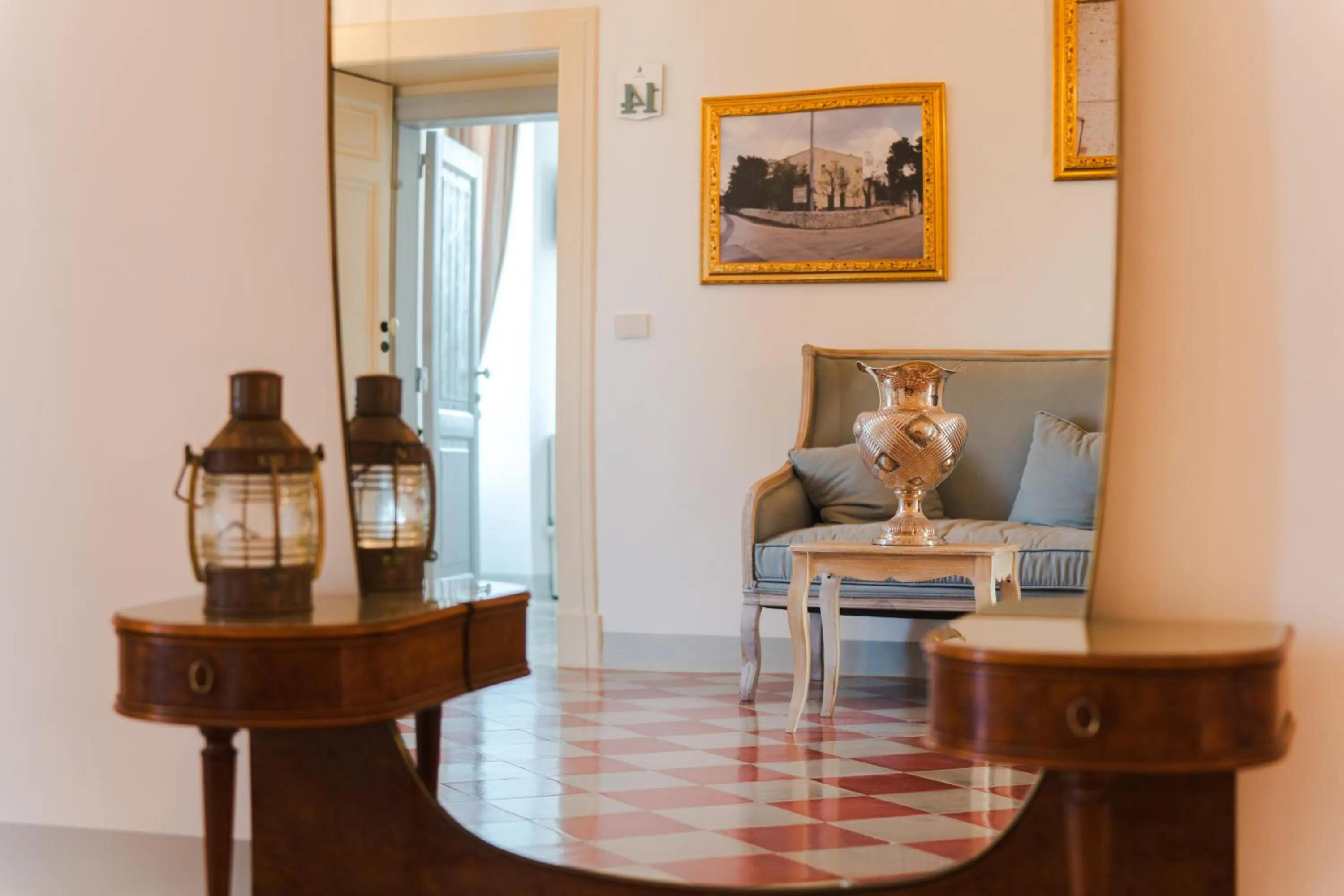 Living room in Borgo Cozzana
