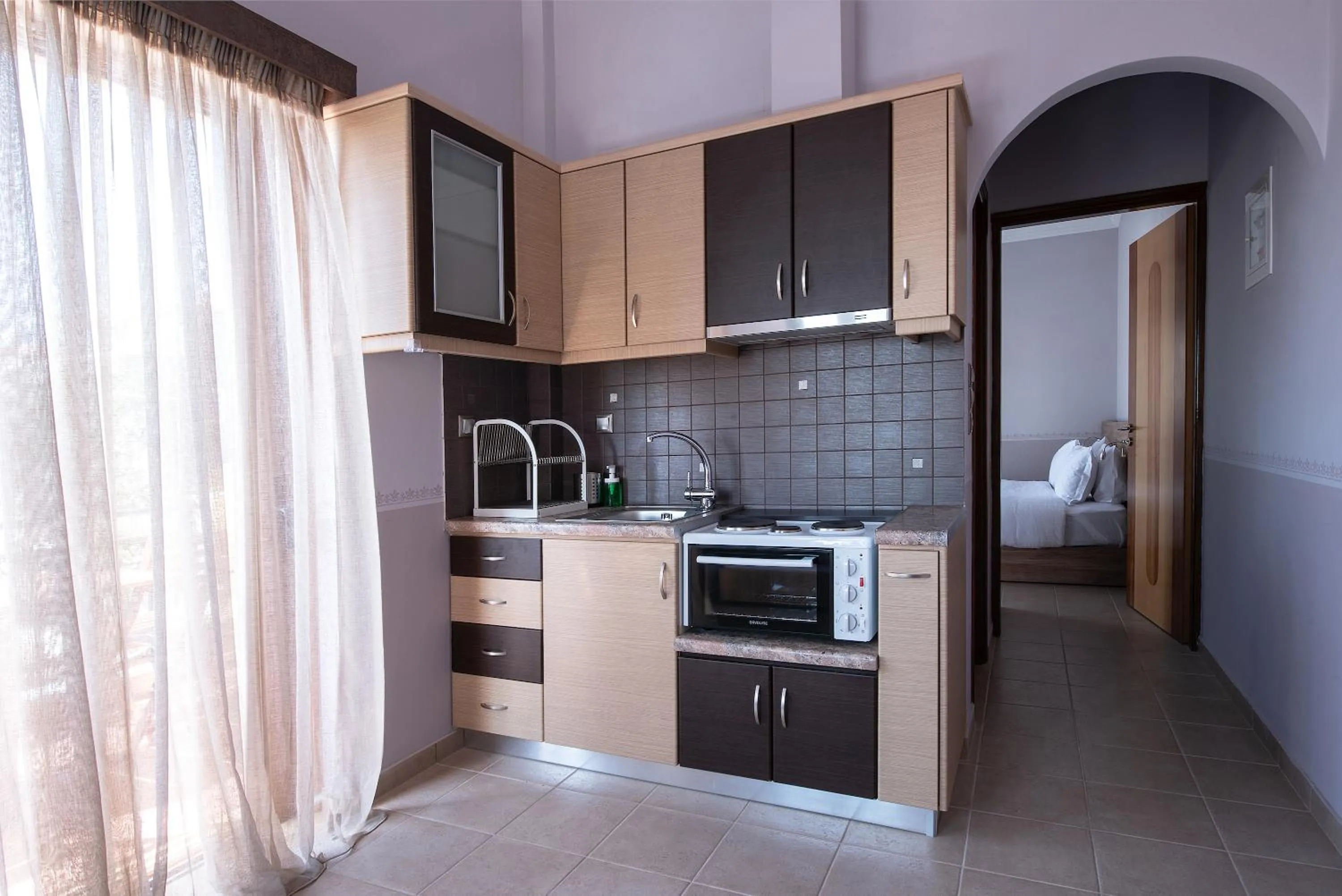 Kitchen or kitchenette in Cyrenia Guesthouse