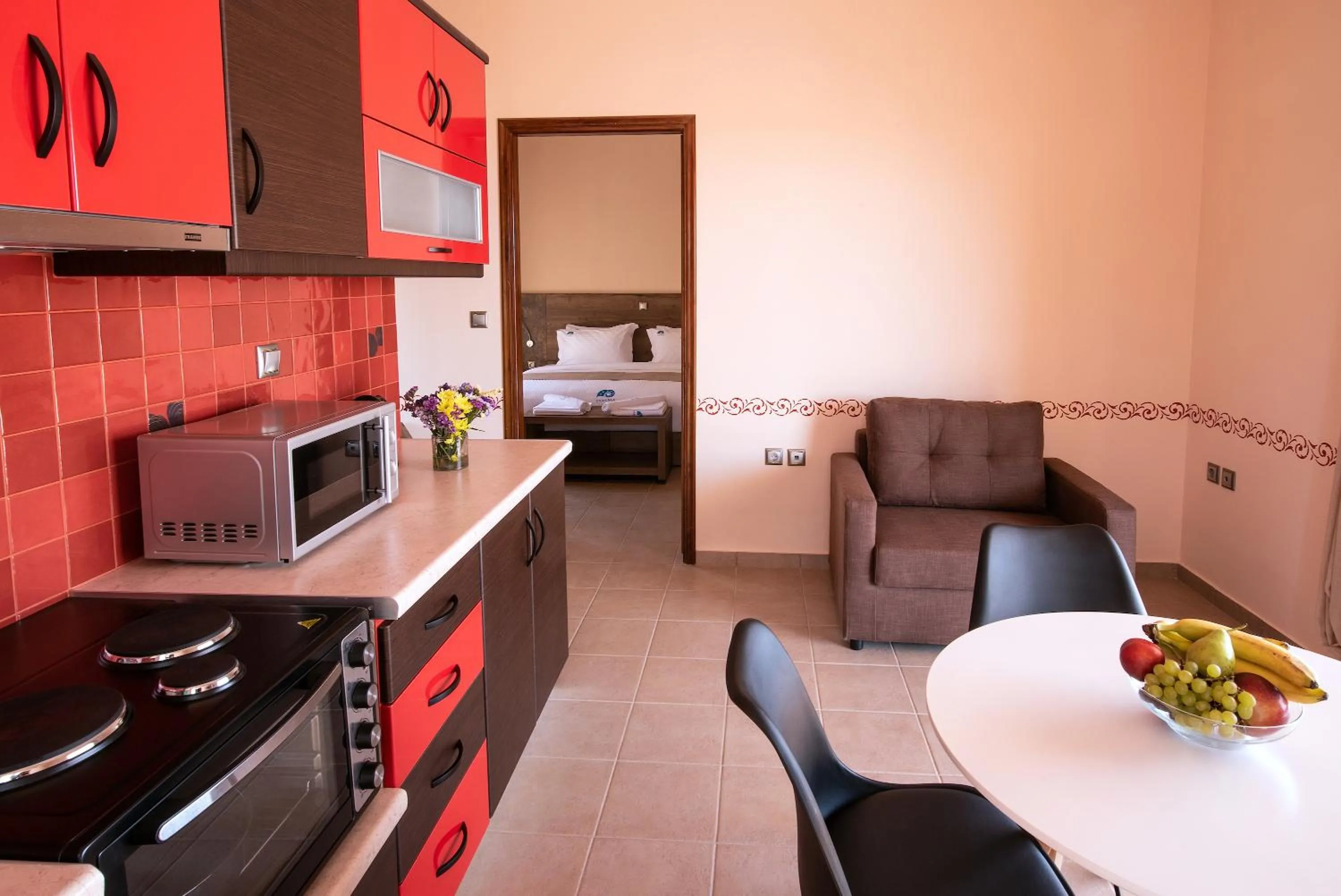 Kitchen or kitchenette in Cyrenia Guesthouse