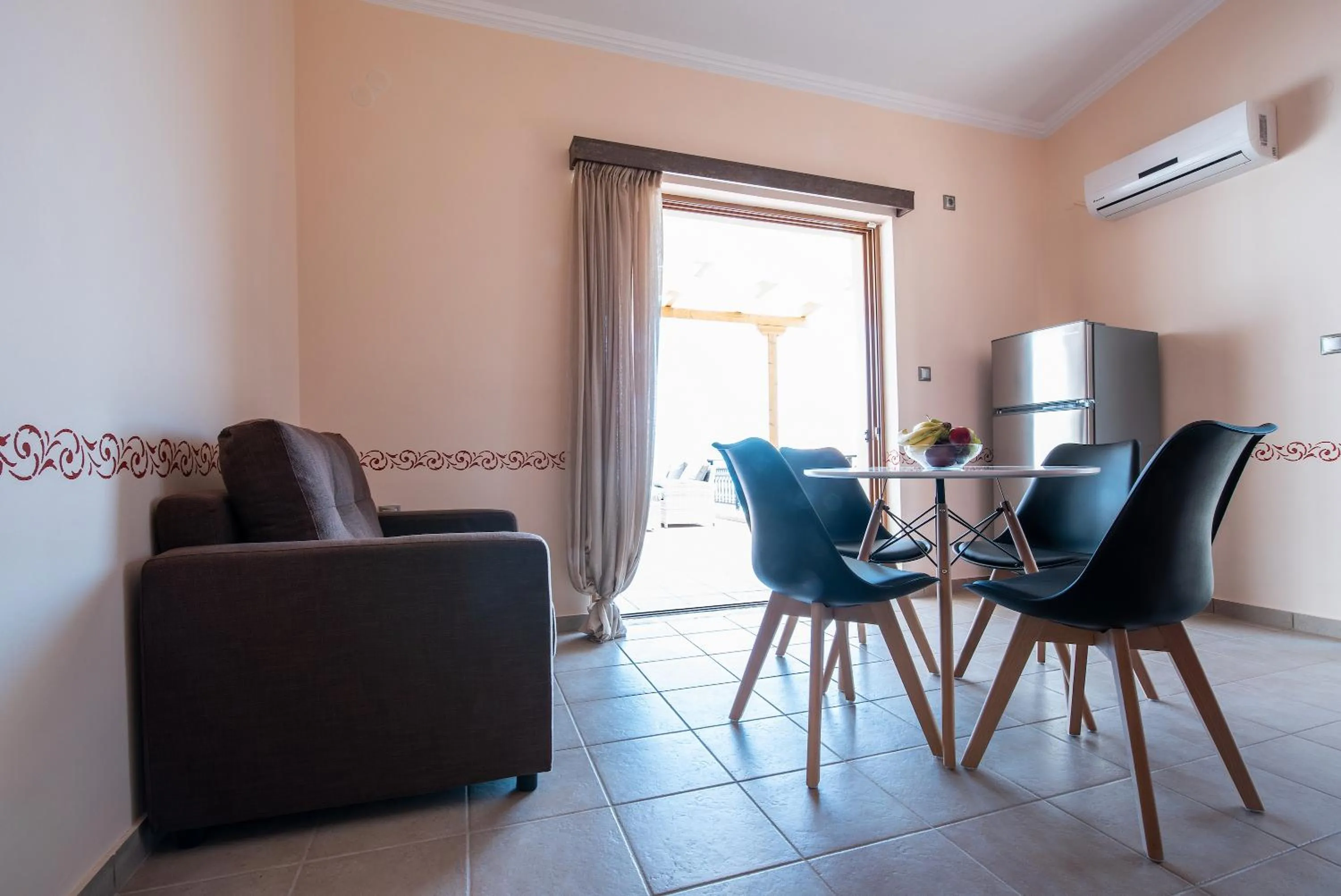 Seating area in Cyrenia Guesthouse