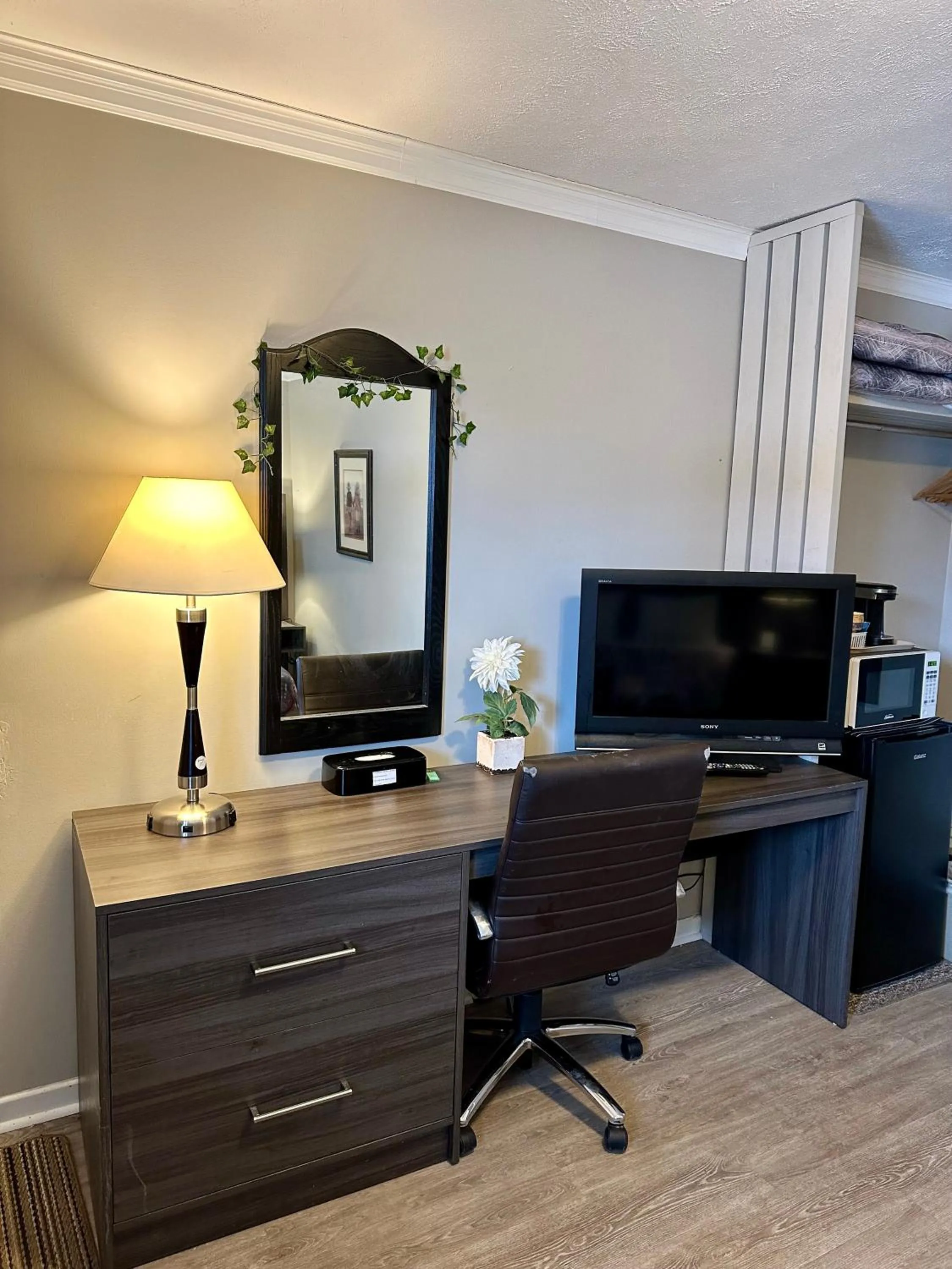 TV and multimedia in Lakeview Motel & Cottage