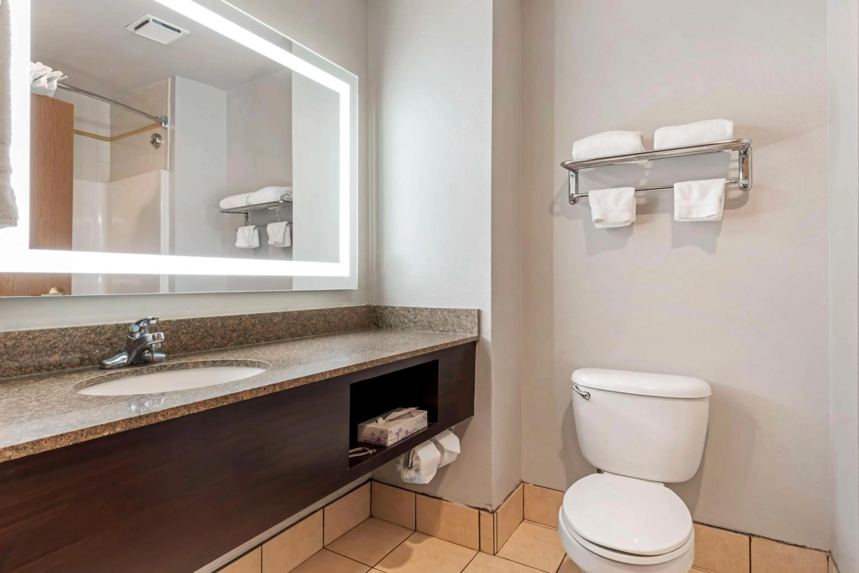 Bathroom in Best Western Plus Lake Worth Inn & Suites