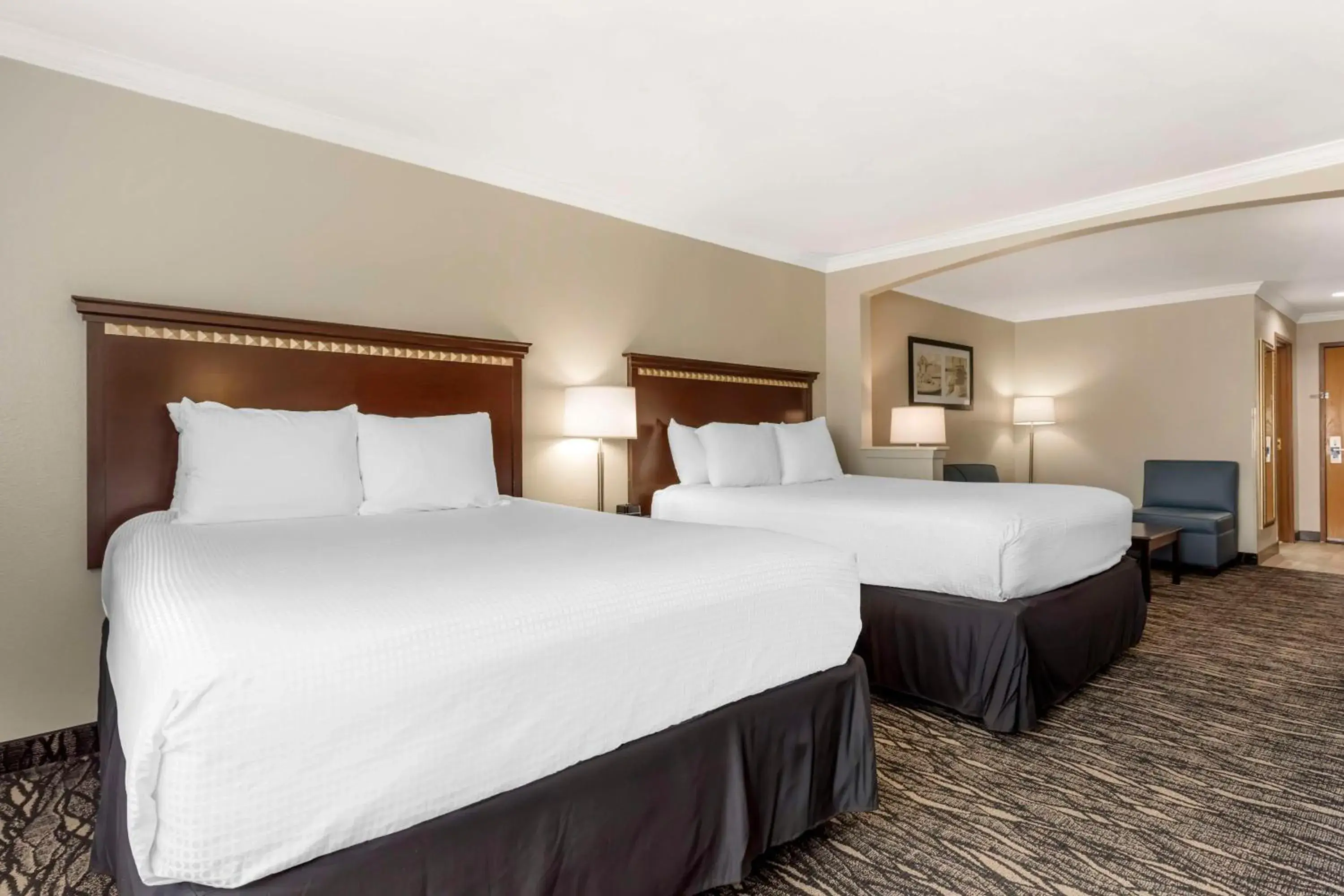 Bedroom, Bed in Best Western Plus Lake Worth Inn & Suites Bedroom, Bed in Best Western Plus Lake Worth Inn & Suites